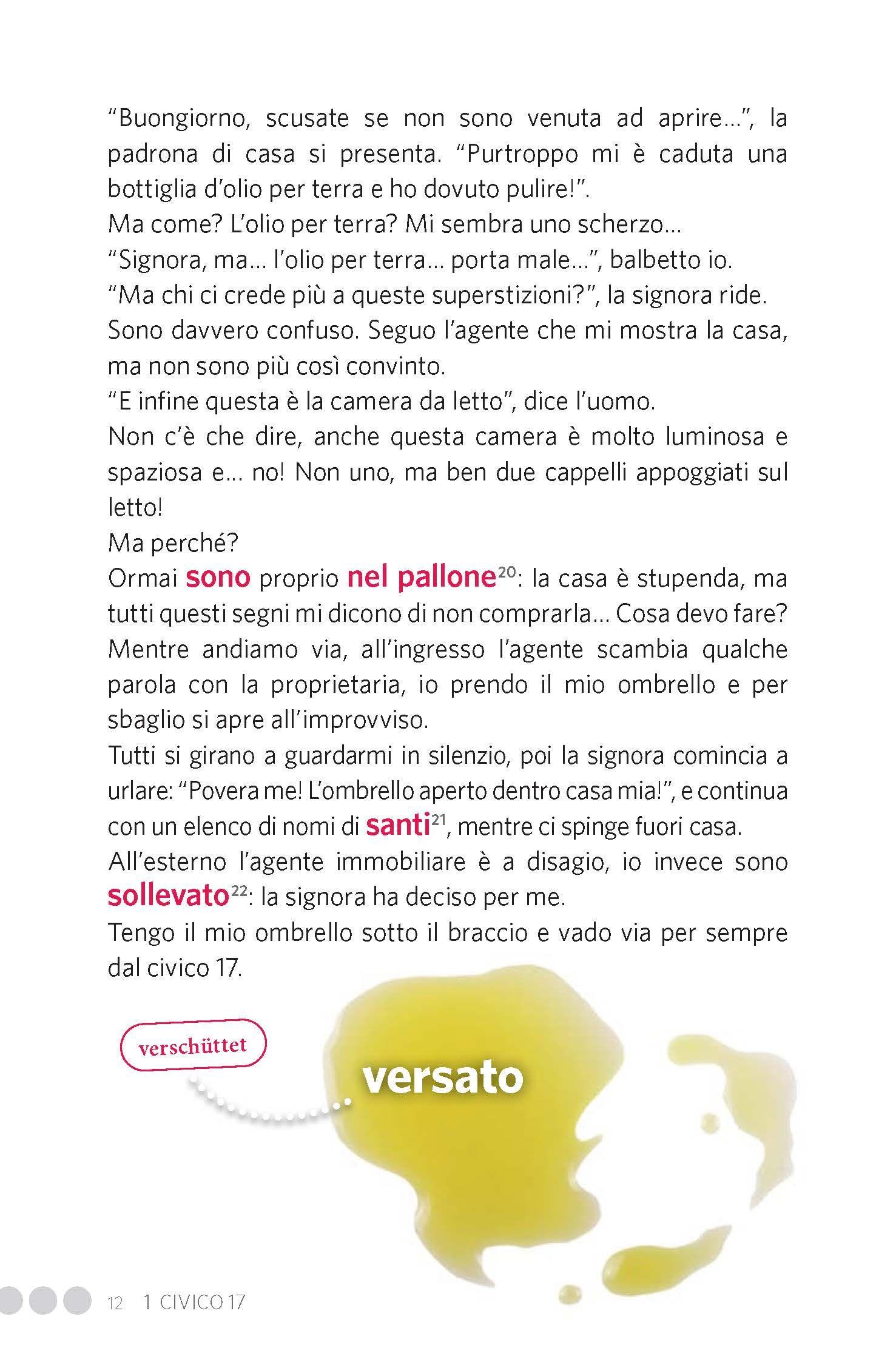 Beispielinhalt (Bild) PONS 40 Kurzgeschichten aus Italien