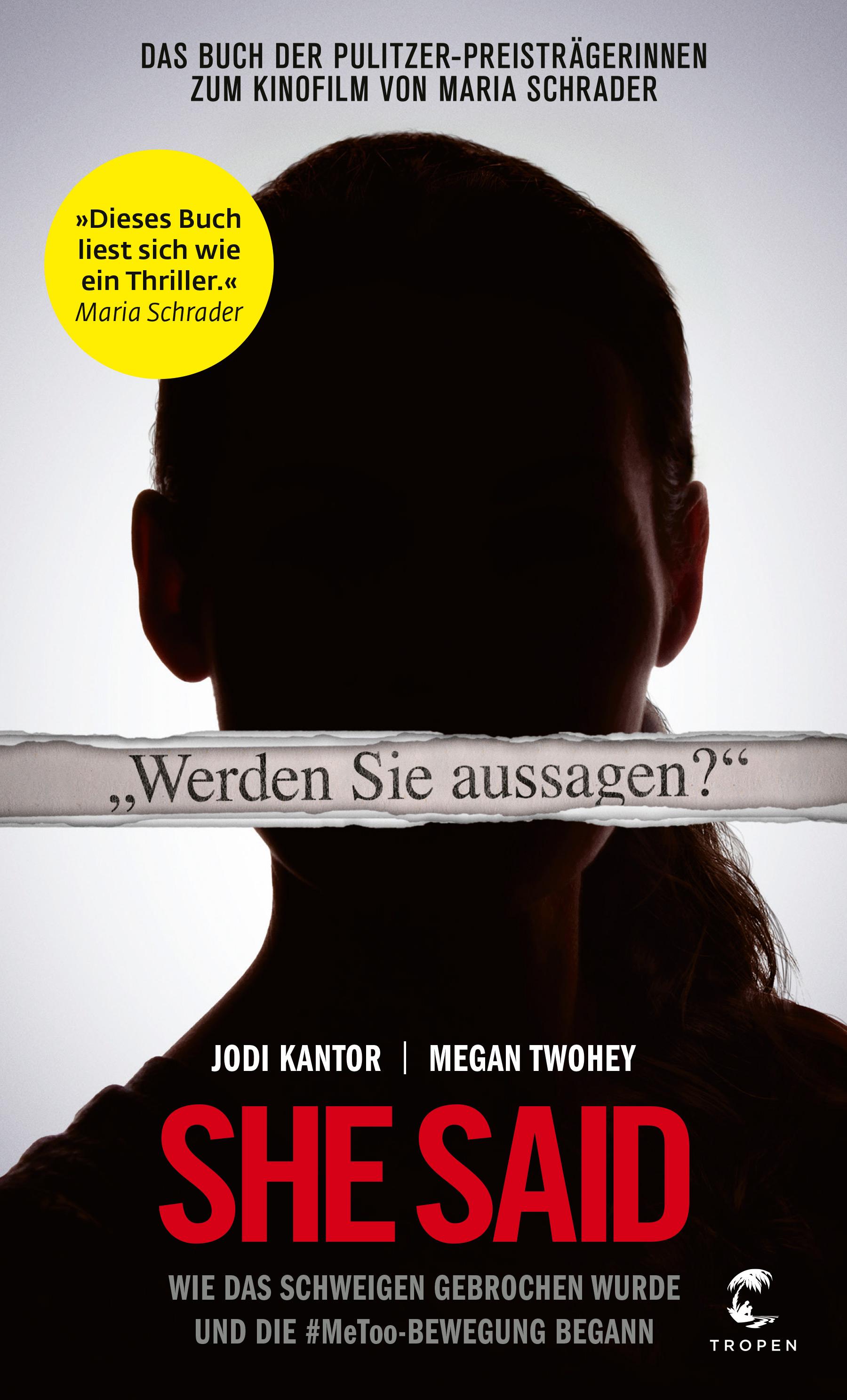 Vorderes Coverbild She Said
