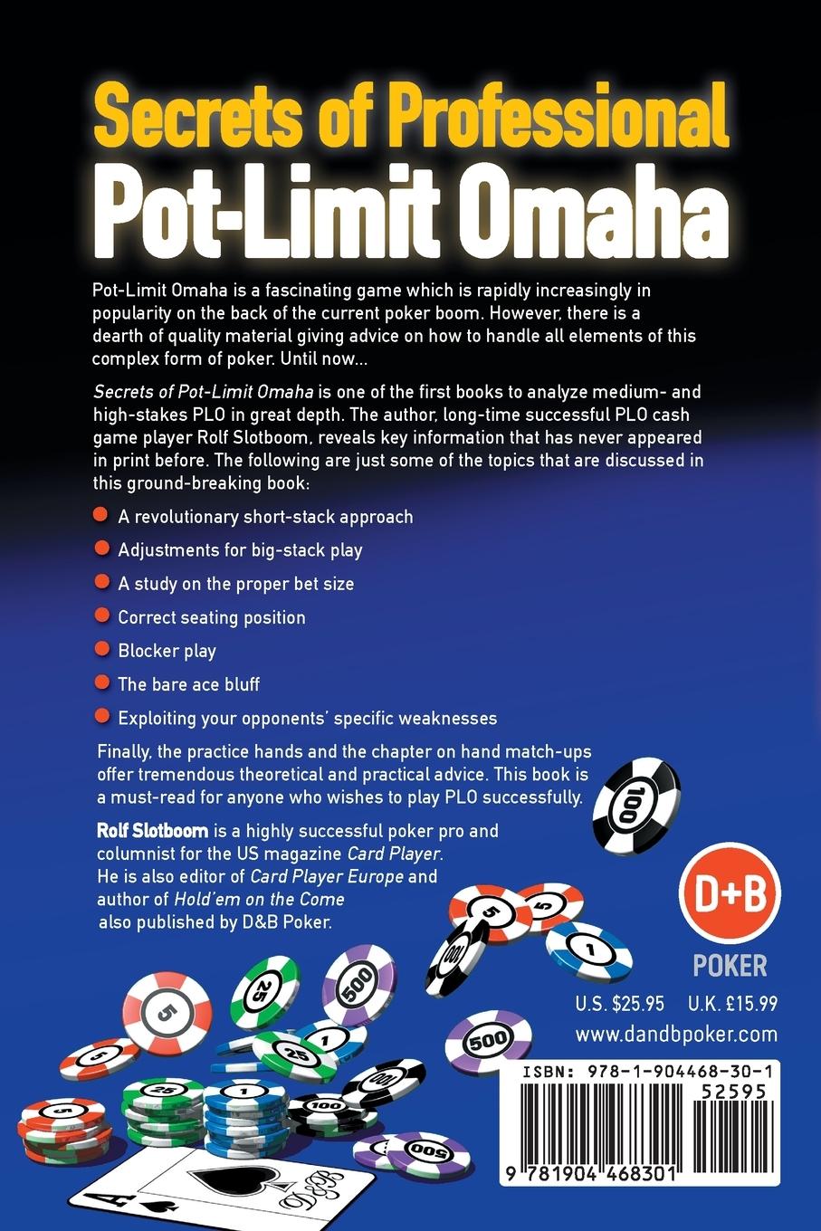Rückseitencover Secrets of Professional Pot-Limit Omaha