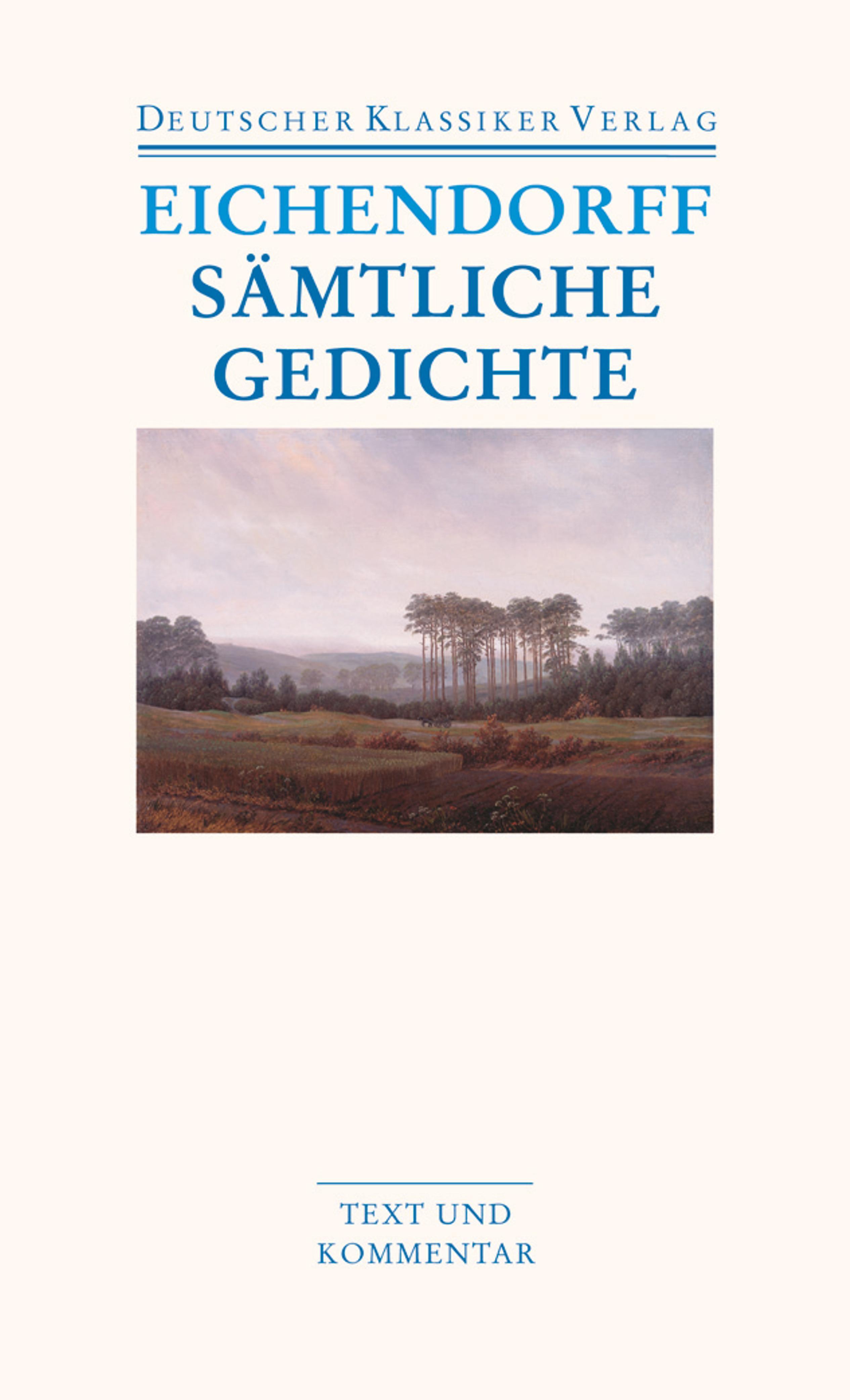Vorderes Coverbild Sämtliche Gedichte