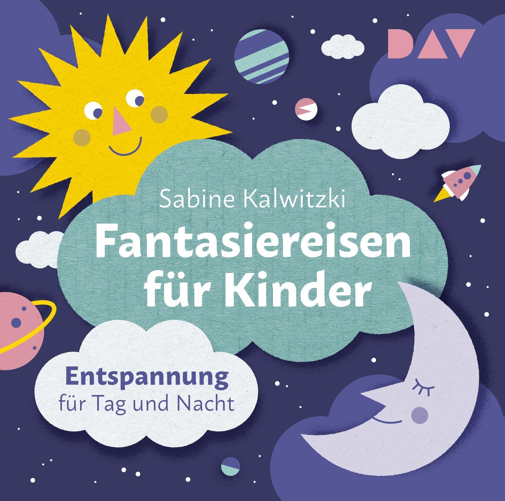 Vorderes Coverbild Fantasiereisen für Kinder - Entspannung für Tag und Nacht