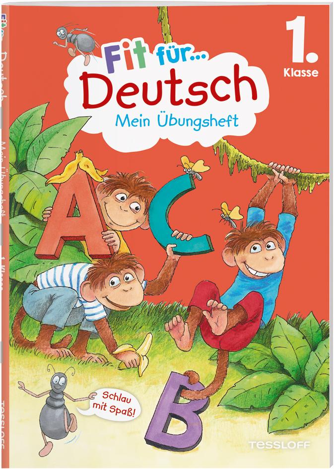 Vorderes Coverbild Fit für Deutsch 1. Klasse. Mein Übungsheft