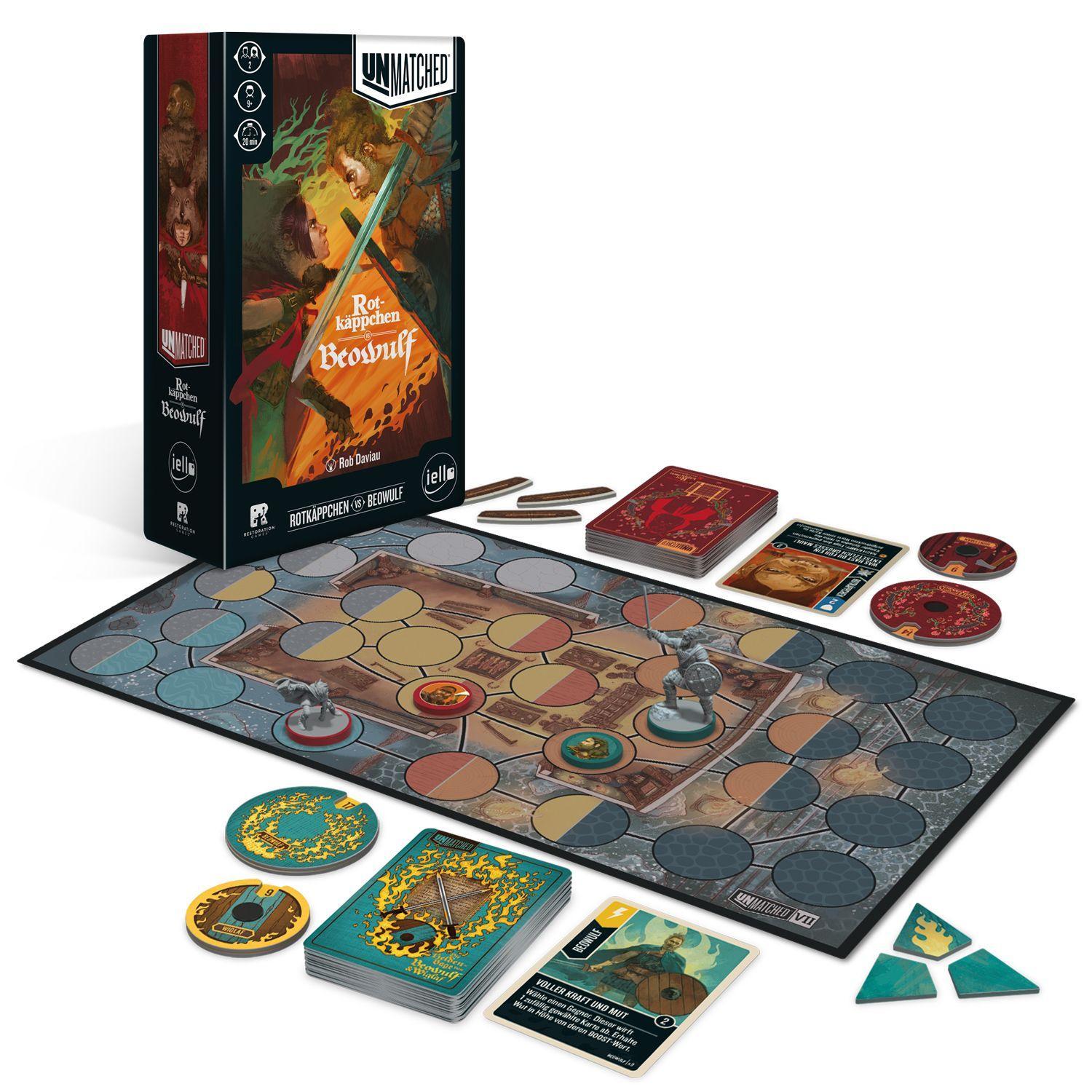 Beispielinhalt (Bild) Unmatched: Rotkäppchen vs. Beowulf