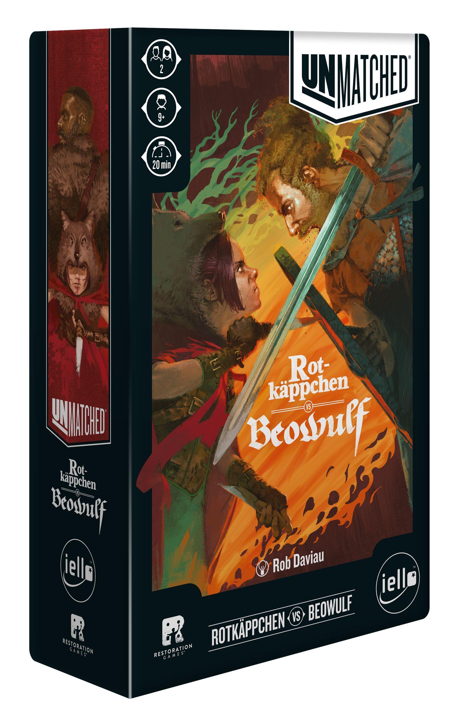 Vorderes Coverbild Unmatched: Rotkäppchen vs. Beowulf