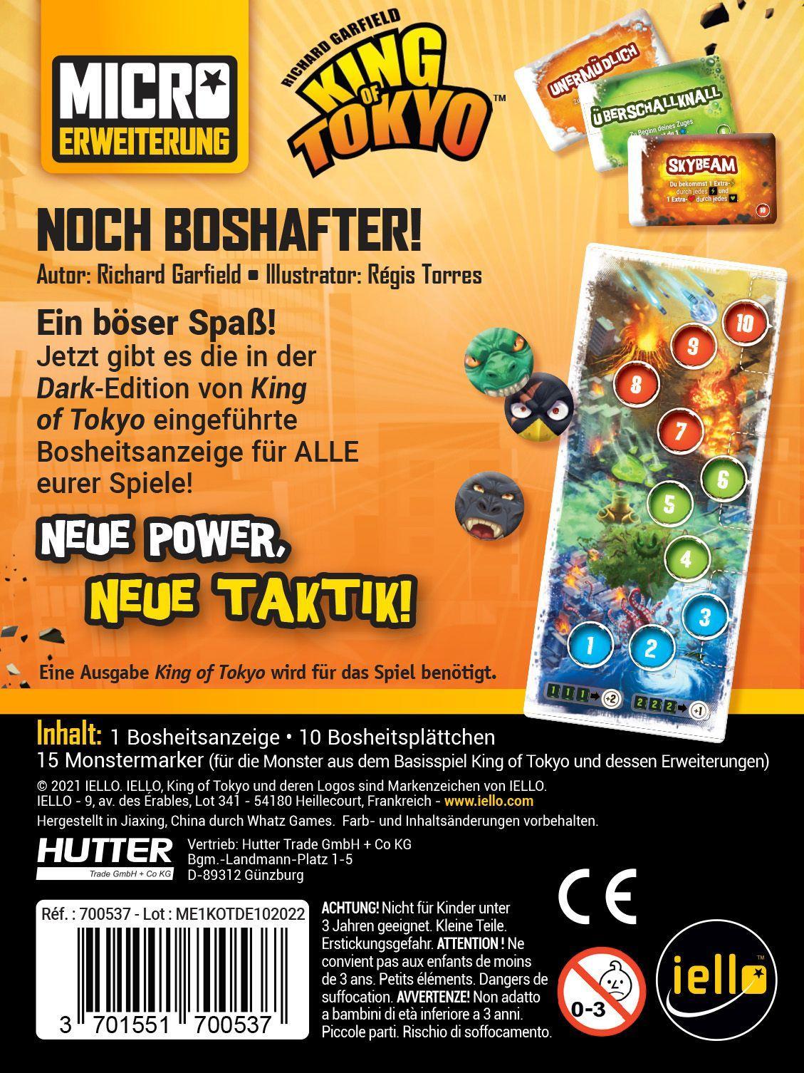 Beispielinhalt (Bild) King of Tokyo - Noch Boshafter!