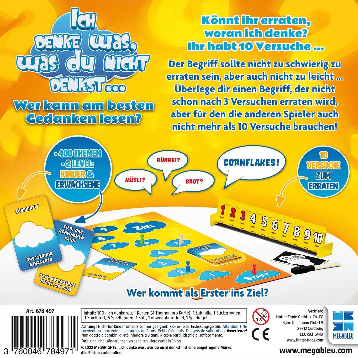 Beispielinhalt (Bild) Ich denke was, was du nicht denkst...