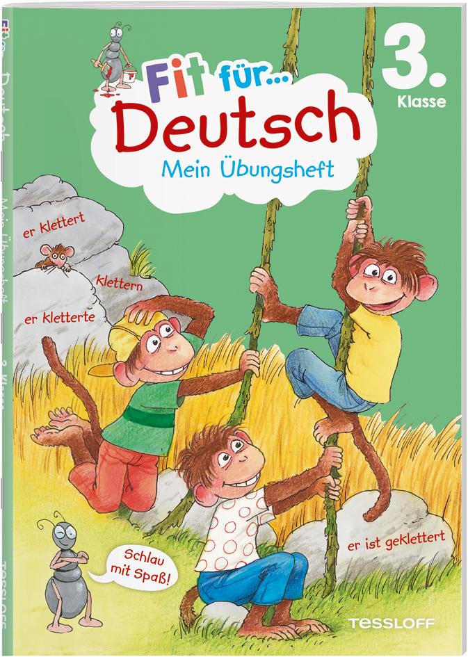 Vorderes Coverbild Fit für Deutsch 3. Klasse. Mein Übungsheft
