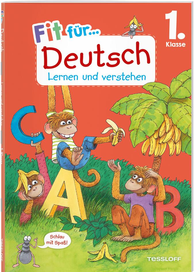 Vorderes Coverbild Fit für Deutsch 1. Klasse. Lernen und verstehen