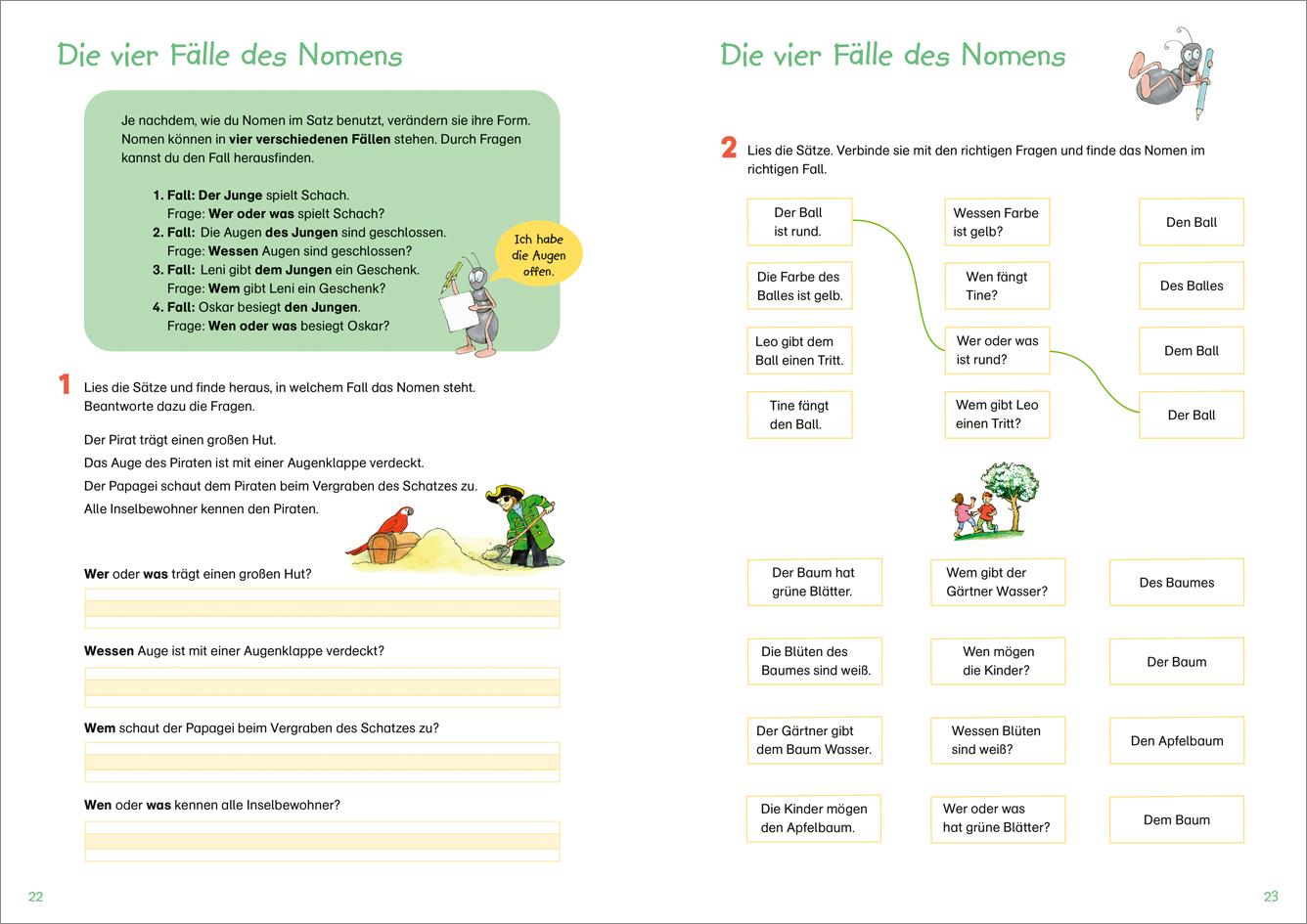 Beispielinhalt (Bild) Fit für Deutsch 3. Klasse. Lernen und verstehen