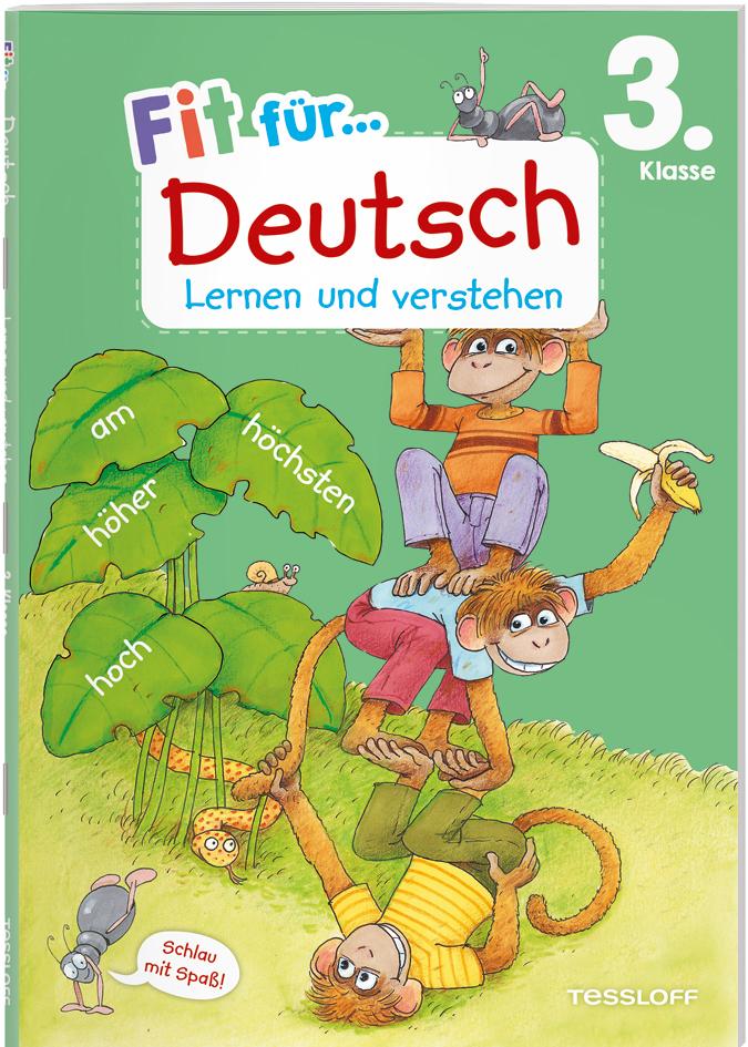 Vorderes Coverbild Fit für Deutsch 3. Klasse. Lernen und verstehen