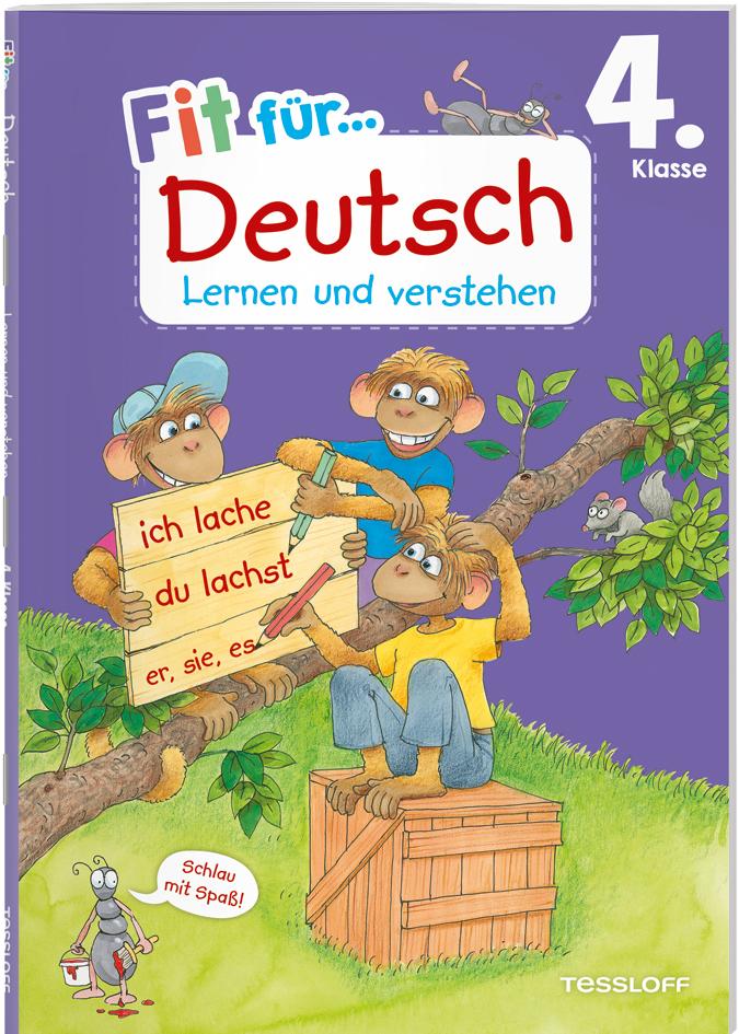 Vorderes Coverbild Fit für Deutsch 4. Klasse. Lernen und verstehen