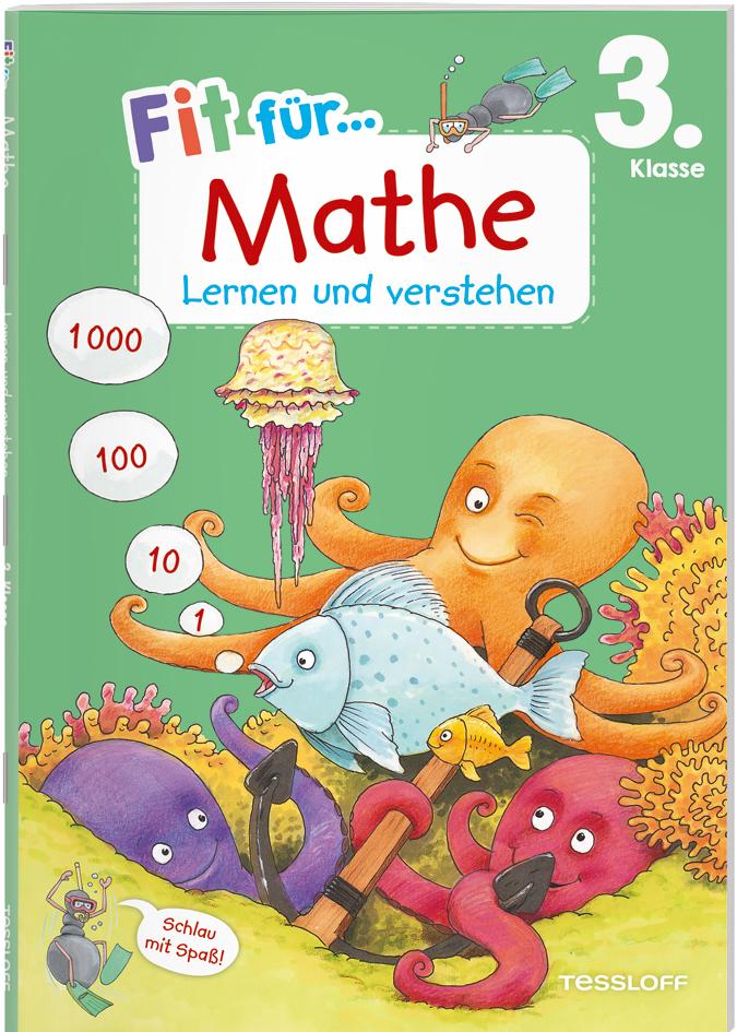 Vorderes Coverbild Fit für Mathe 3. Klasse. Lernen und verstehen