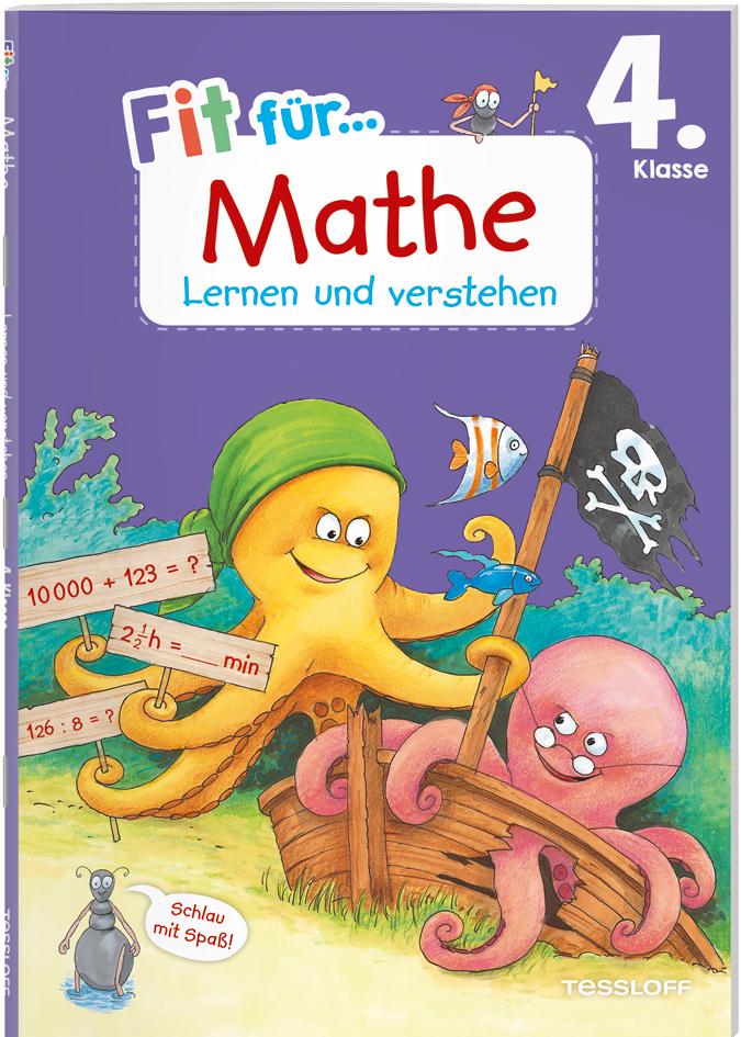 Vorderes Coverbild Fit für Mathe 4. Klasse. Lernen und verstehen