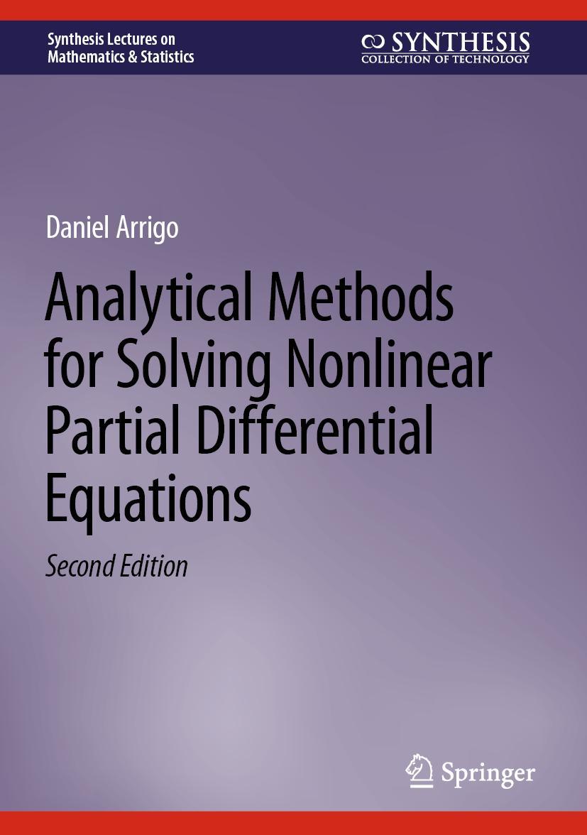 Vorderes Coverbild Analytical Methods for Solving Nonlinear Partial Differential Equations