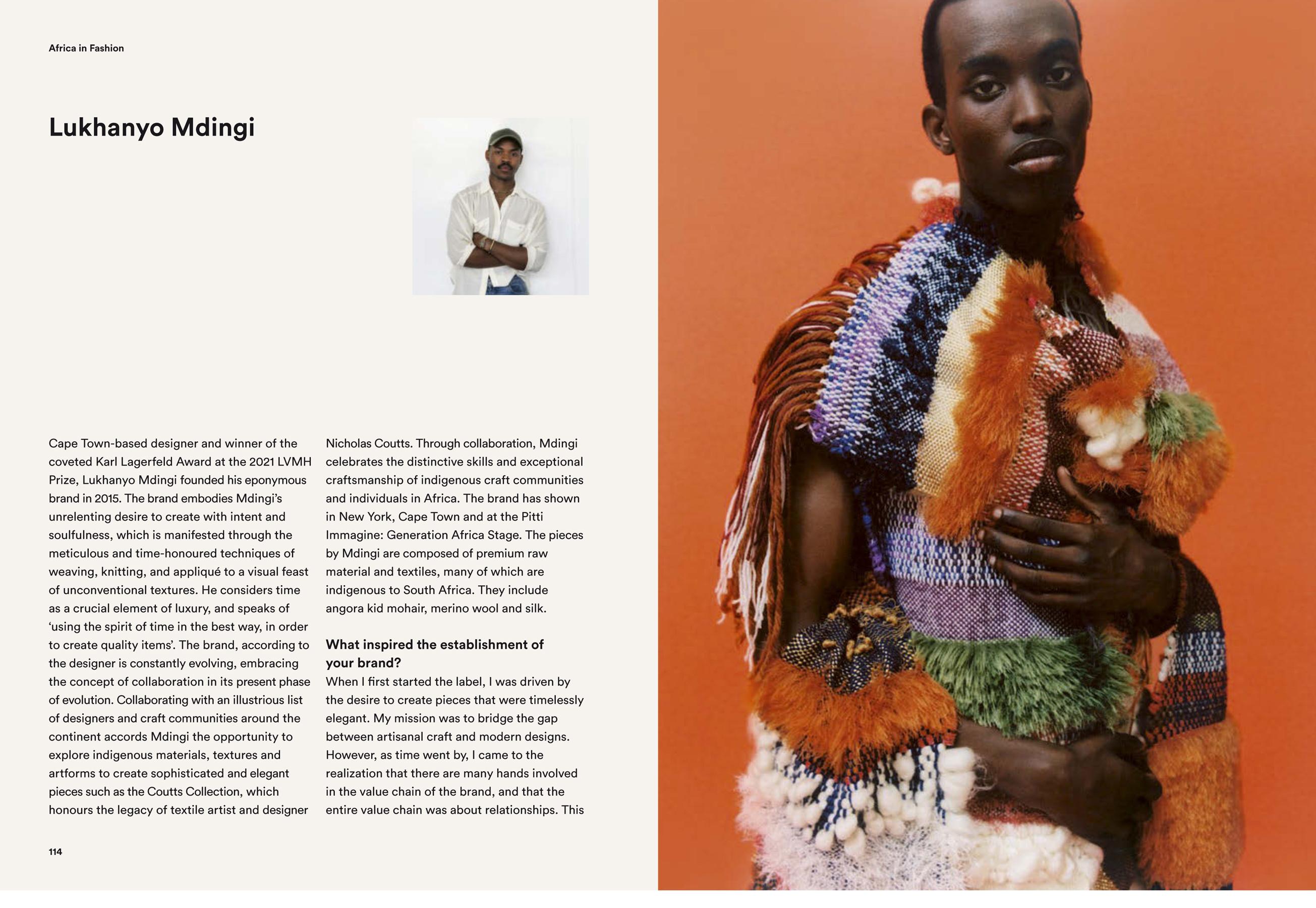Beispielinhalt (Bild) Afrika in Mode