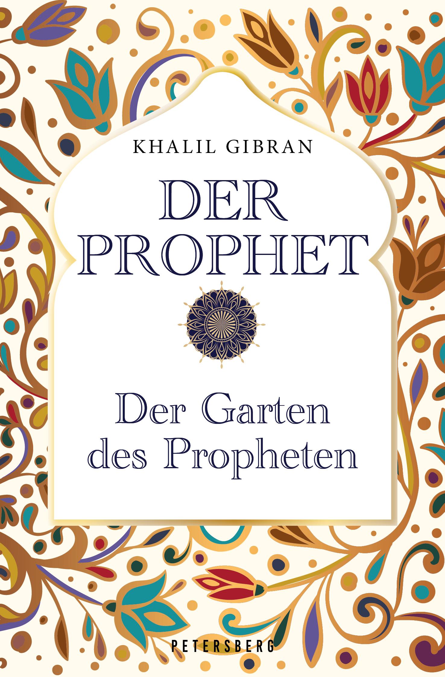 Vorderes Coverbild Der Prophet - Der Garten des Propheten Doppelband, Edle Geschenkausgabe in Leinenoptik