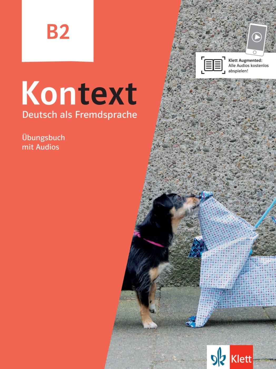 Vorderes Coverbild Kontext B2. Übungsbuch mit Audios