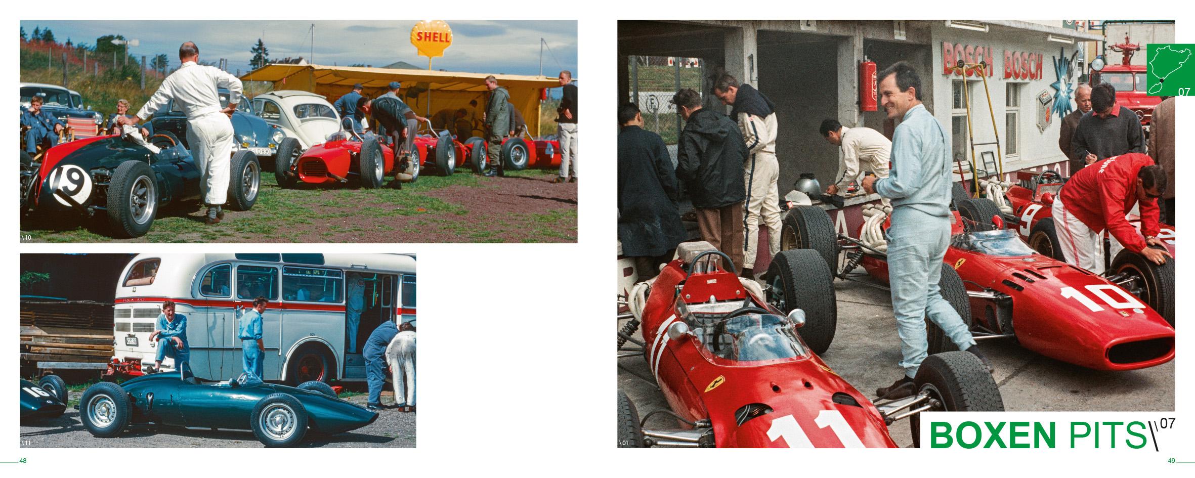 Beispielinhalt (Bild) Nürburgring Album 1960-1969