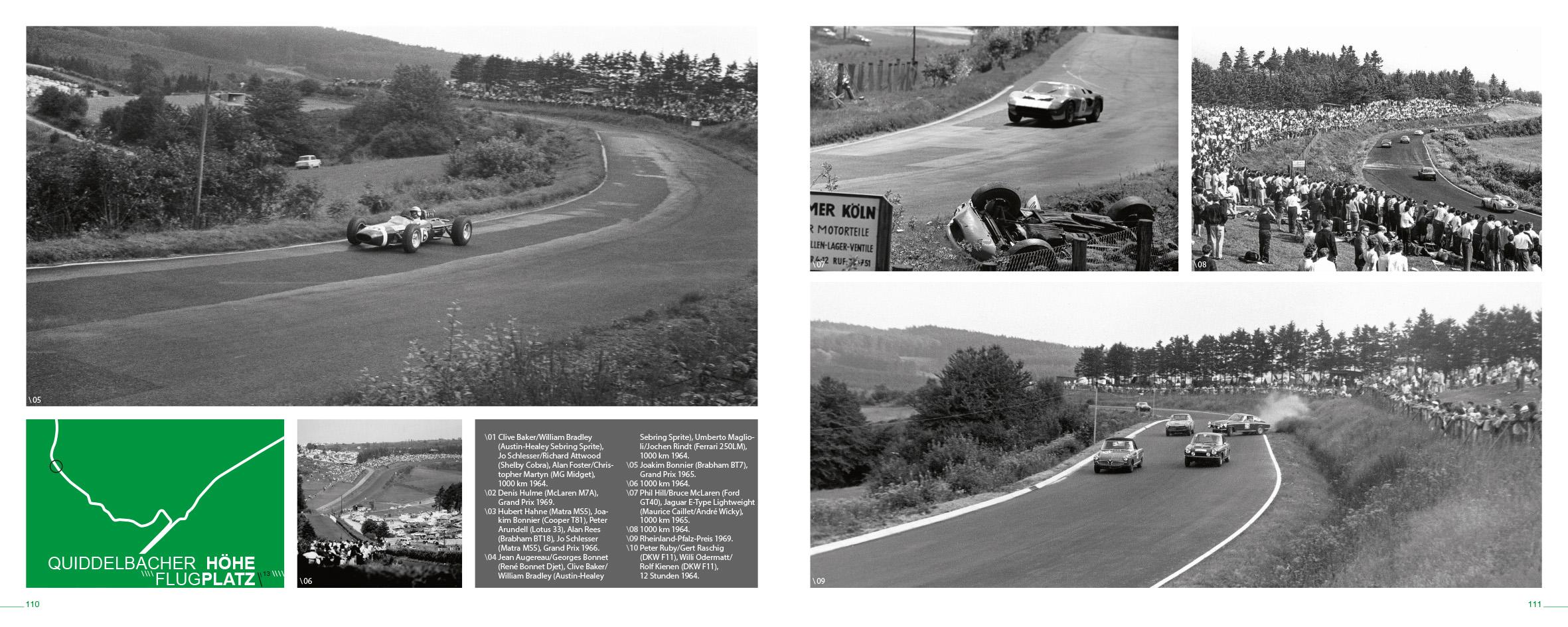 Beispielinhalt (Bild) Nürburgring Album 1960-1969
