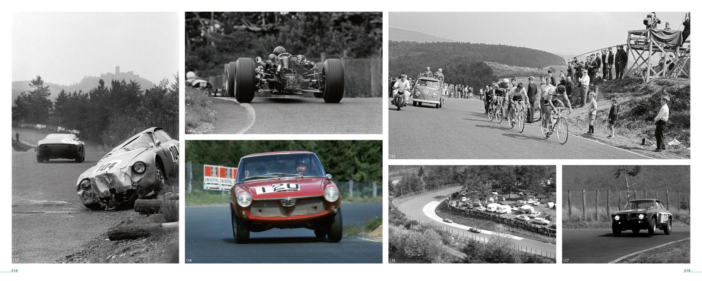 Beispielinhalt (Bild) Nürburgring Album 1960-1969