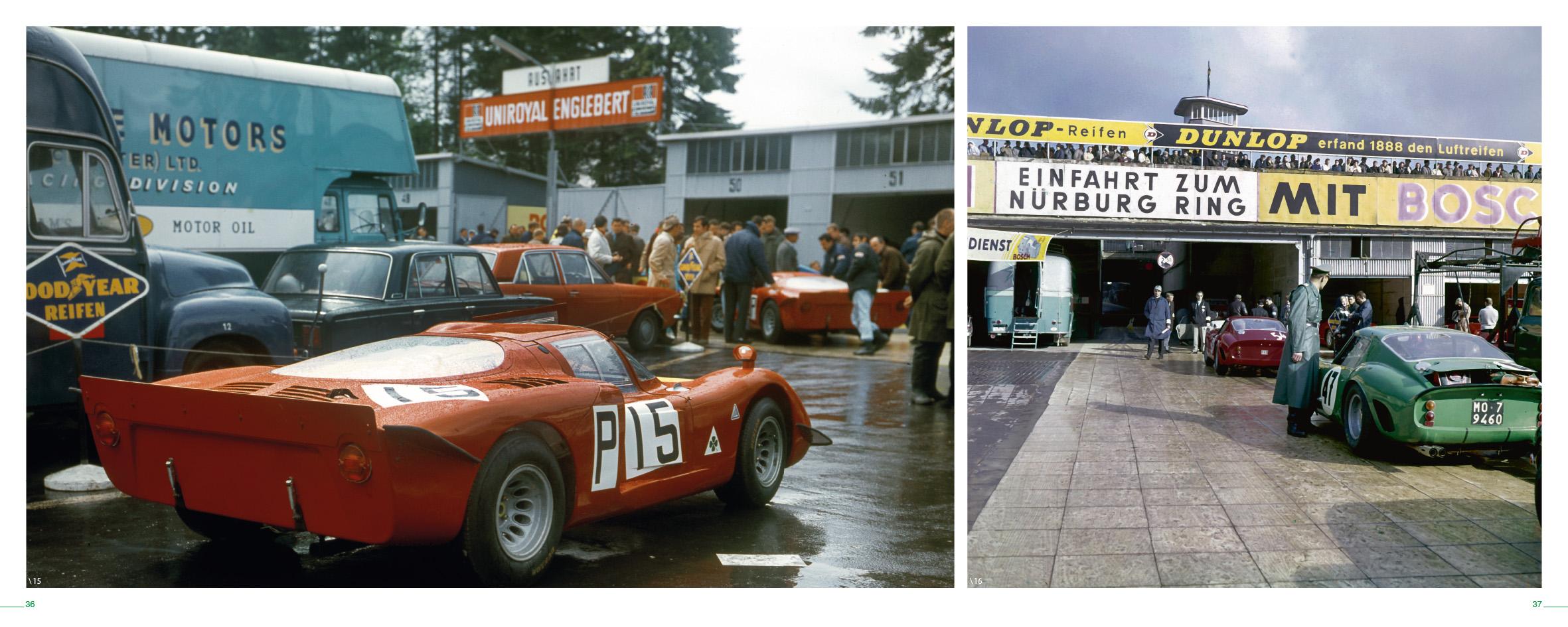 Beispielinhalt (Bild) Nürburgring Album 1960-1969