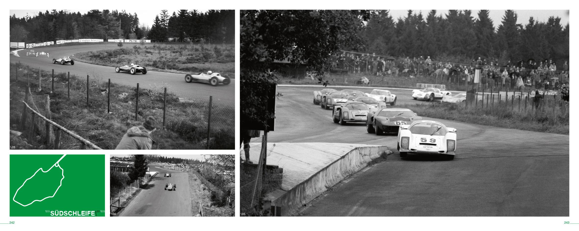 Beispielinhalt (Bild) Nürburgring Album 1960-1969