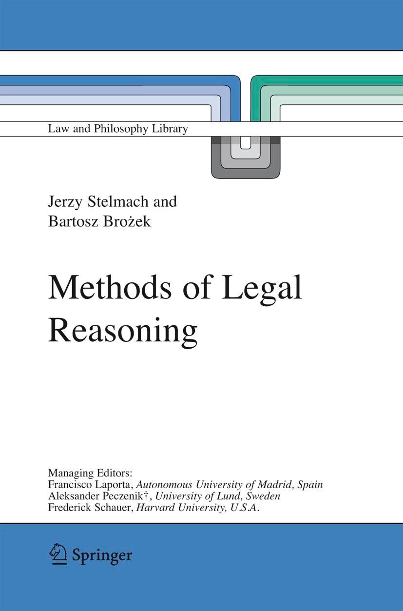 Vorderes Coverbild Methods of Legal Reasoning