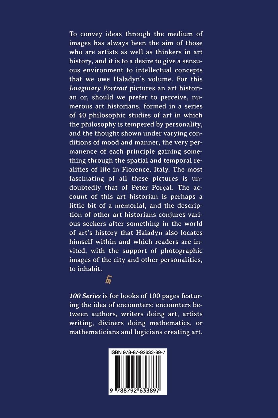 Rückseitencover Imaginary Portrait of an Art Historian