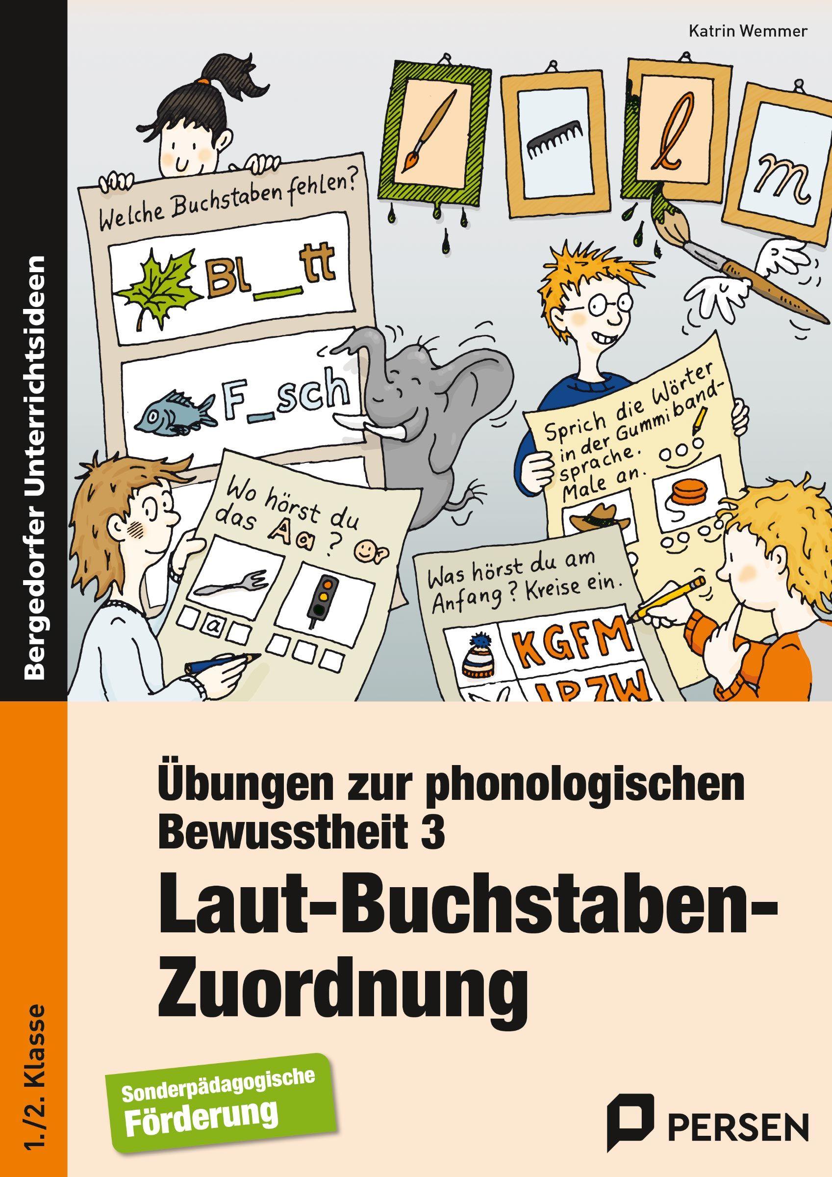Vorderes Coverbild Übungen zur phonologischen Bewusstheit 3