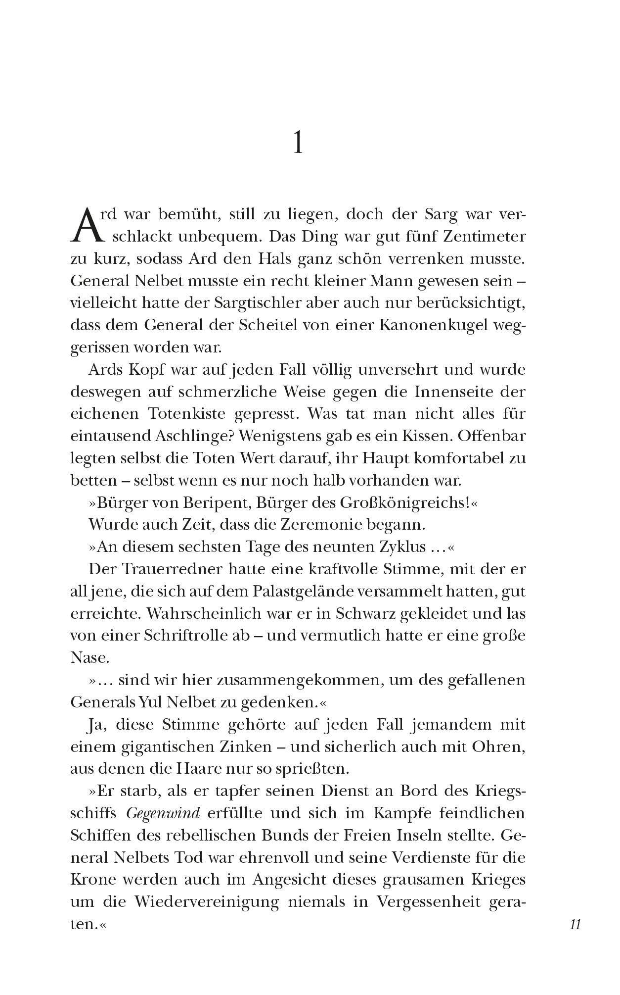 Beispielinhalt (Bild) Das zerbrochene Reich des Ardor Benn