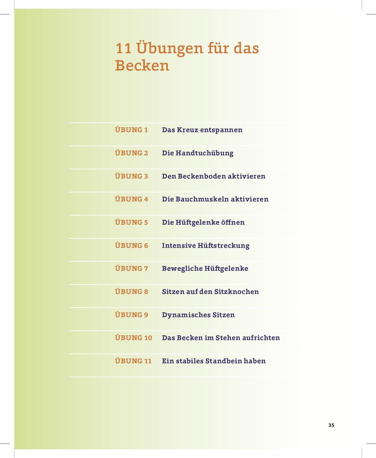 Beispielinhalt (Bild) Spiraldynamik ® Achtsame Körperhaltung