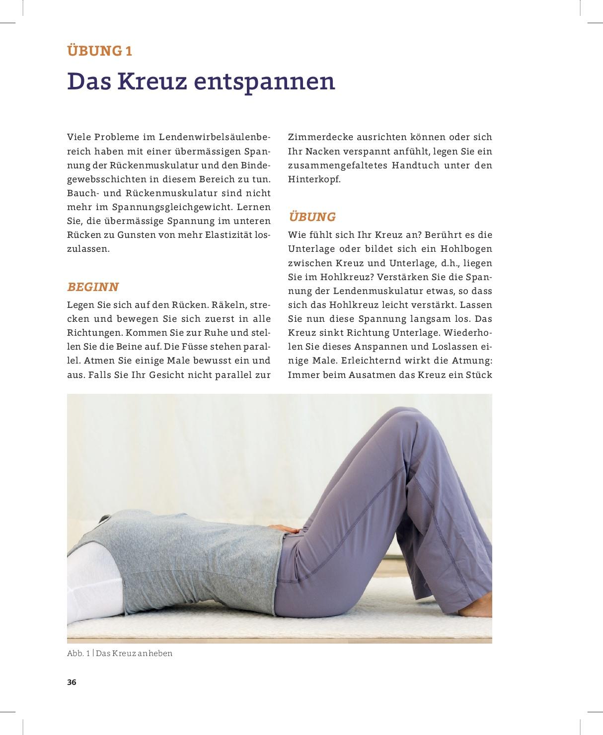 Beispielinhalt (Bild) Spiraldynamik ® Achtsame Körperhaltung