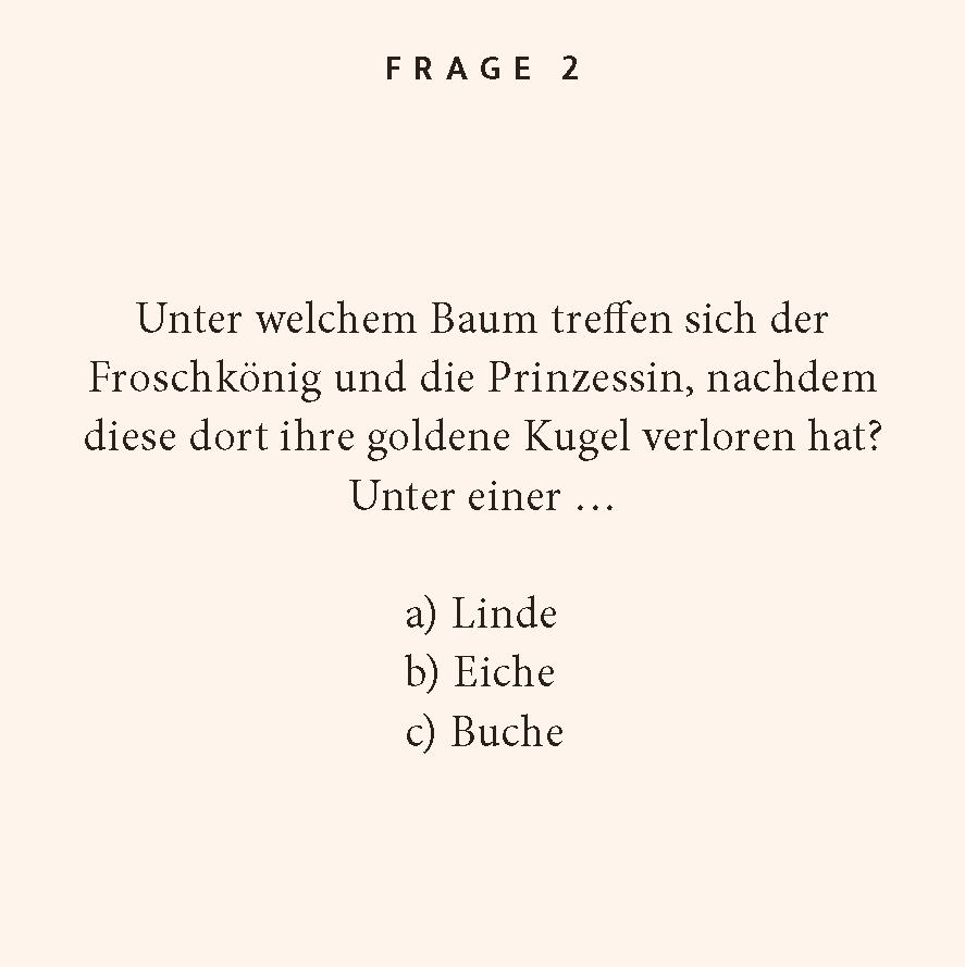 Beispielinhalt (Bild) Grimms-Märchen-Quiz