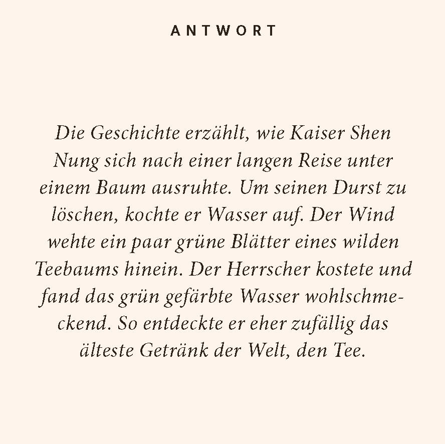 Beispielinhalt (Bild) Tee-Quiz