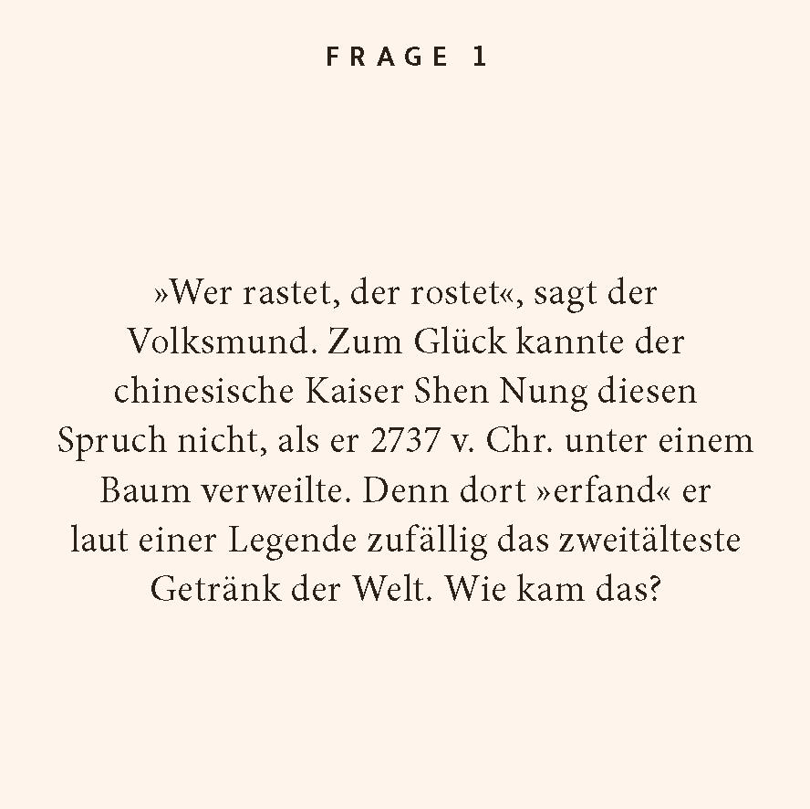 Beispielinhalt (Bild) Tee-Quiz