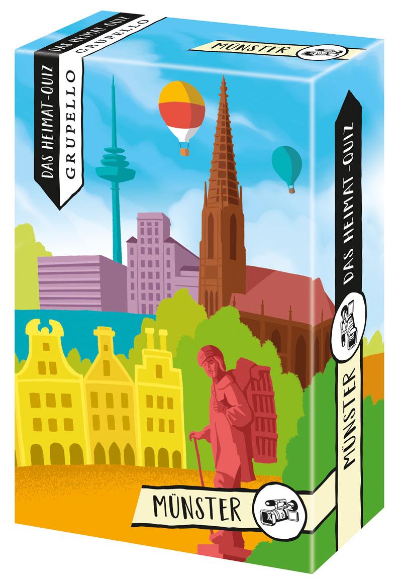 Vorderes Coverbild Münster. Das Heimat-Quiz