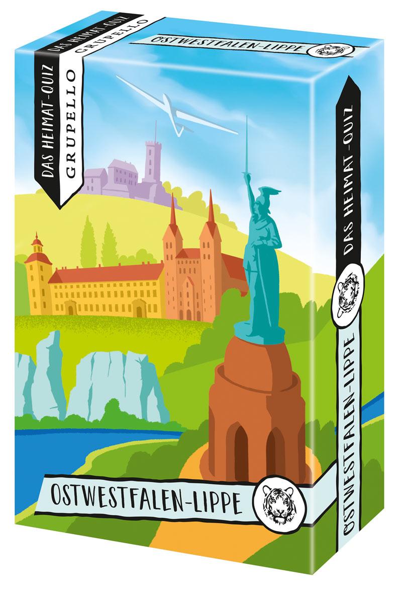 Vorderes Coverbild Ostwestfalen-Lippe. Das Heimat-Quiz