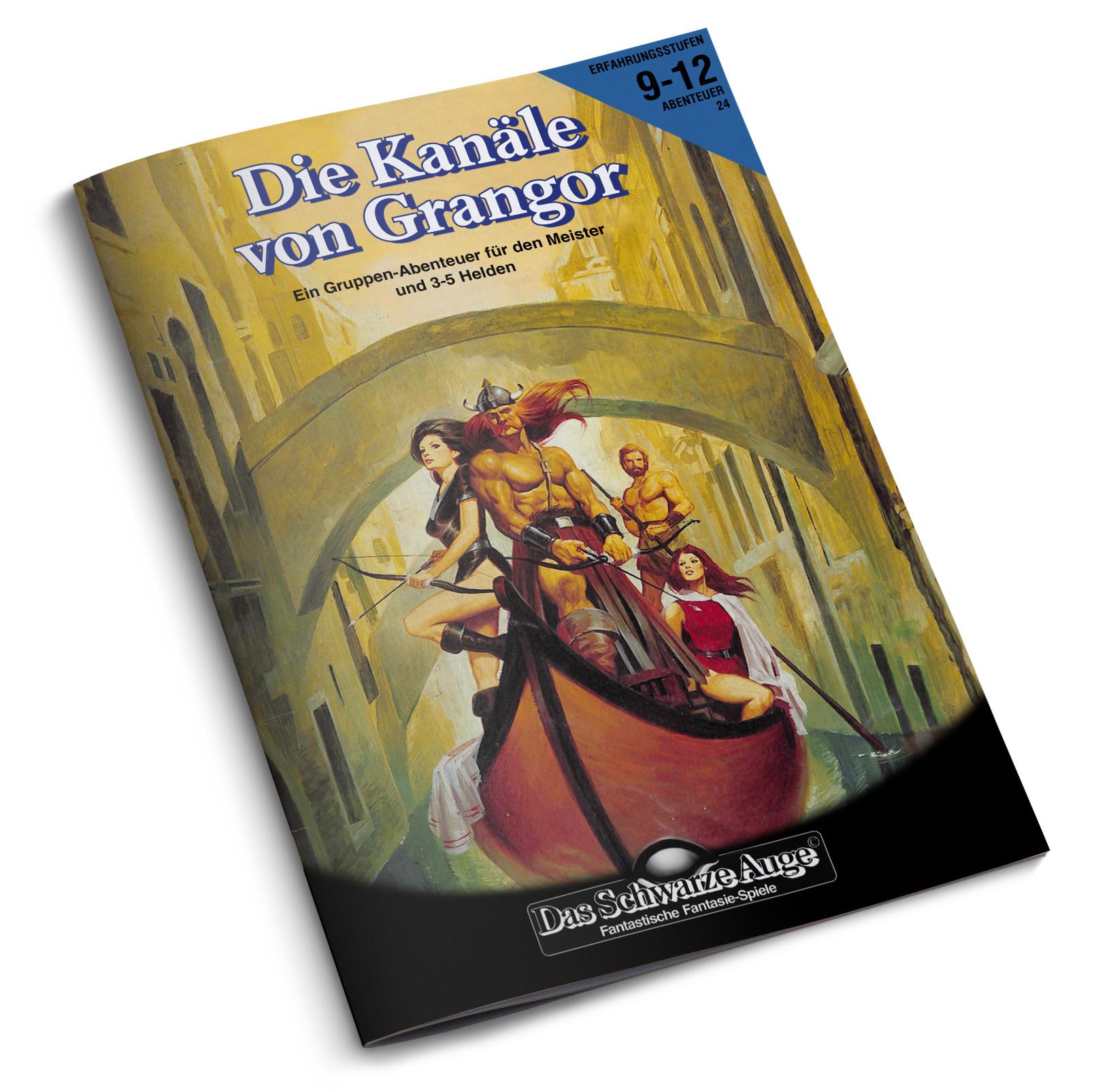 Vorderes Coverbild DSA2 - Die Kanäle von Grangor (remastered)