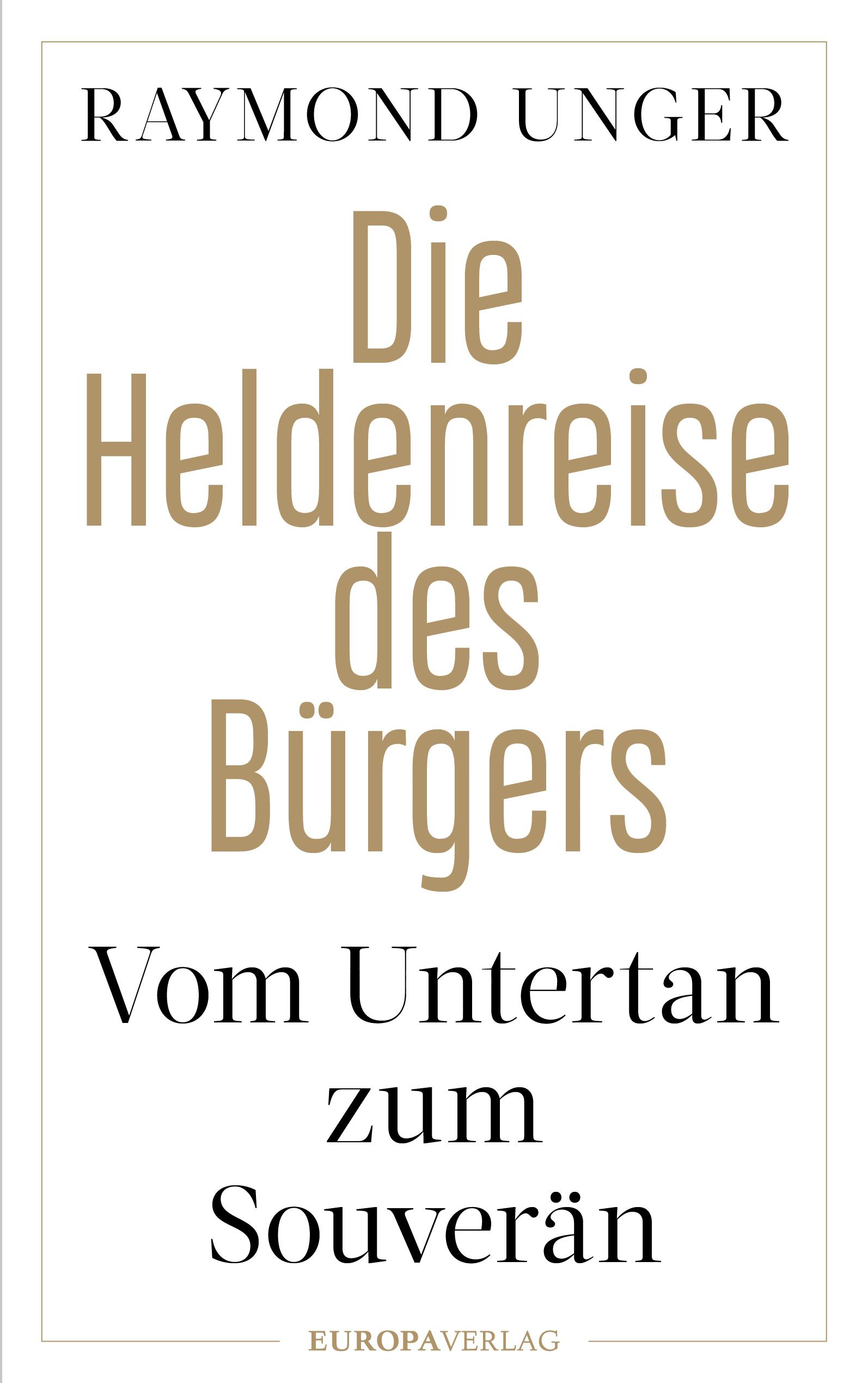 Vorderes Coverbild Die Heldenreise des Bürgers