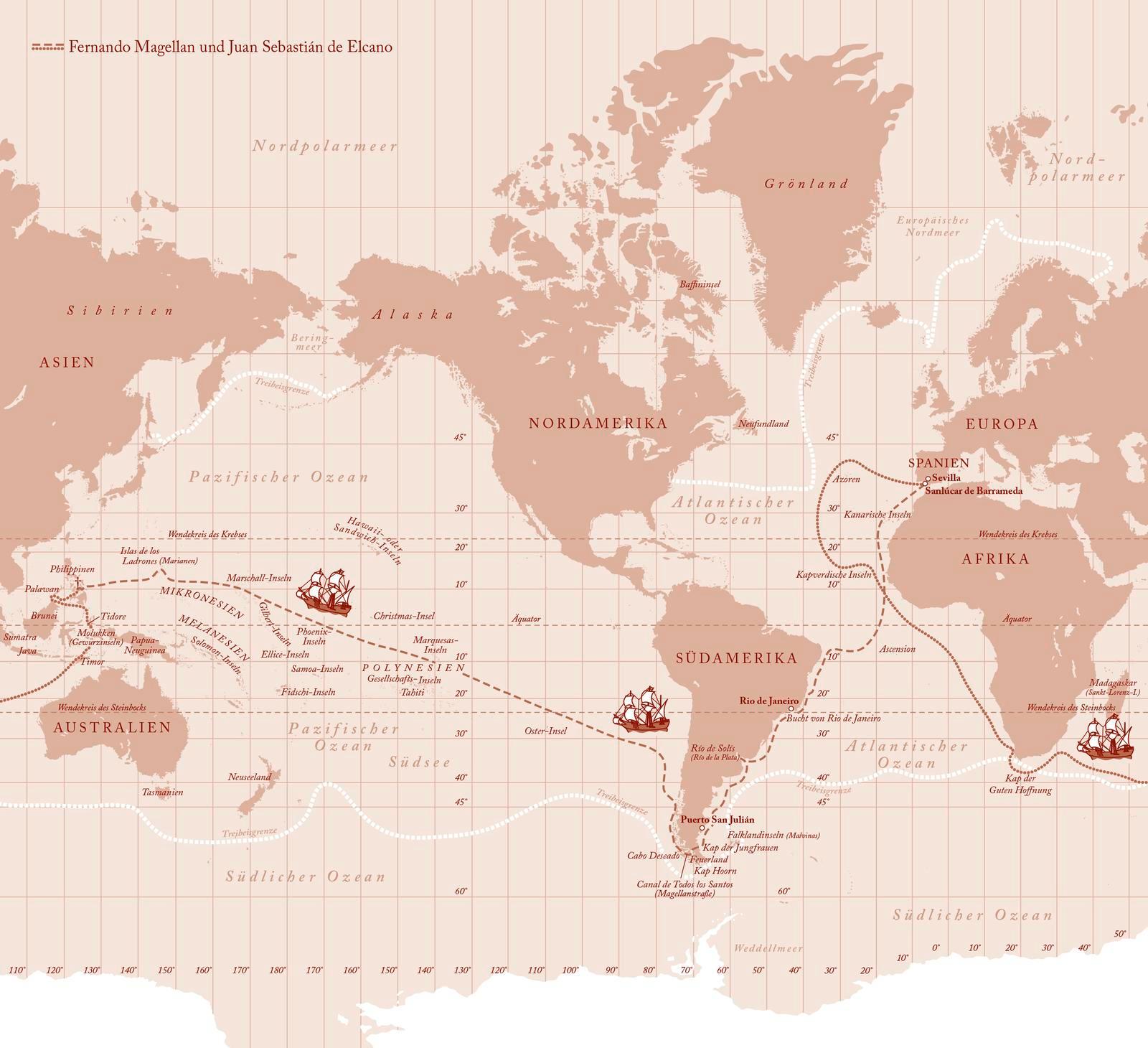 Beispielinhalt (Bild) Die Weltenseglerin