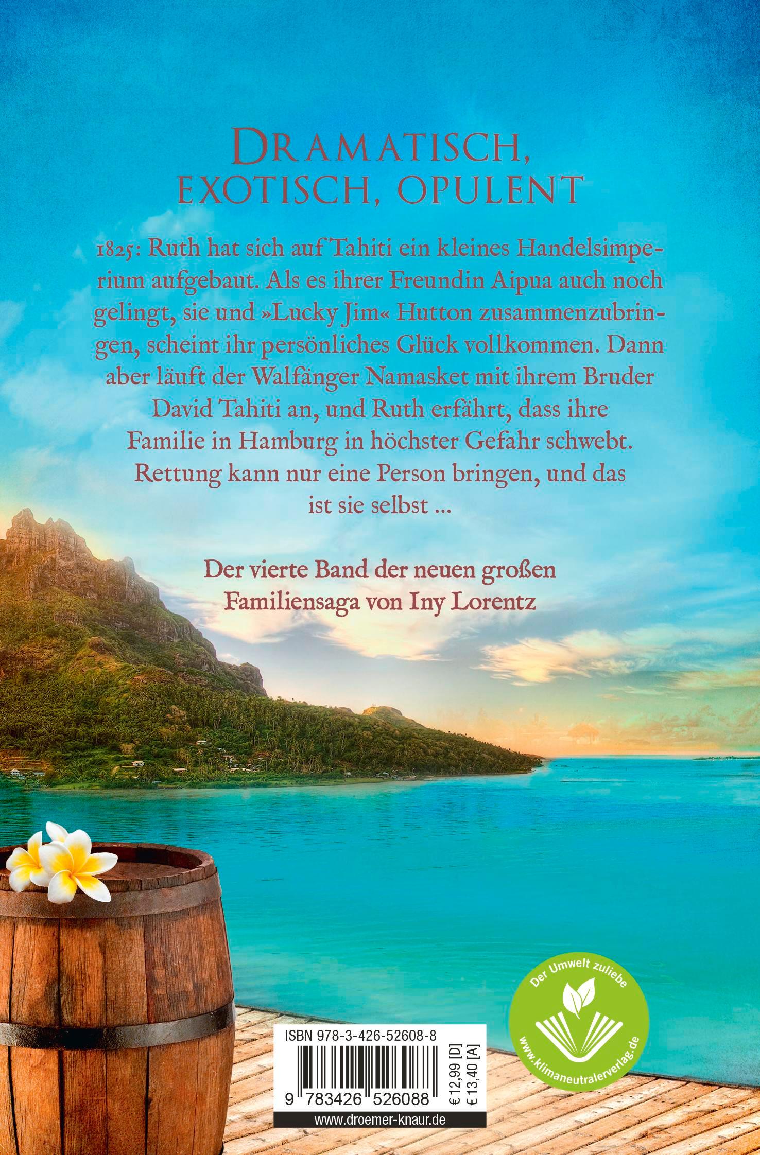 Rückseitencover Die Perlenprinzessin. Lucky Jim