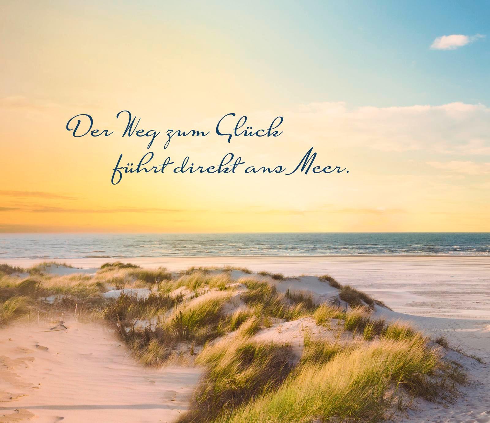 Beispielinhalt (Bild) Zwischen den Wellen glitzert das Glück