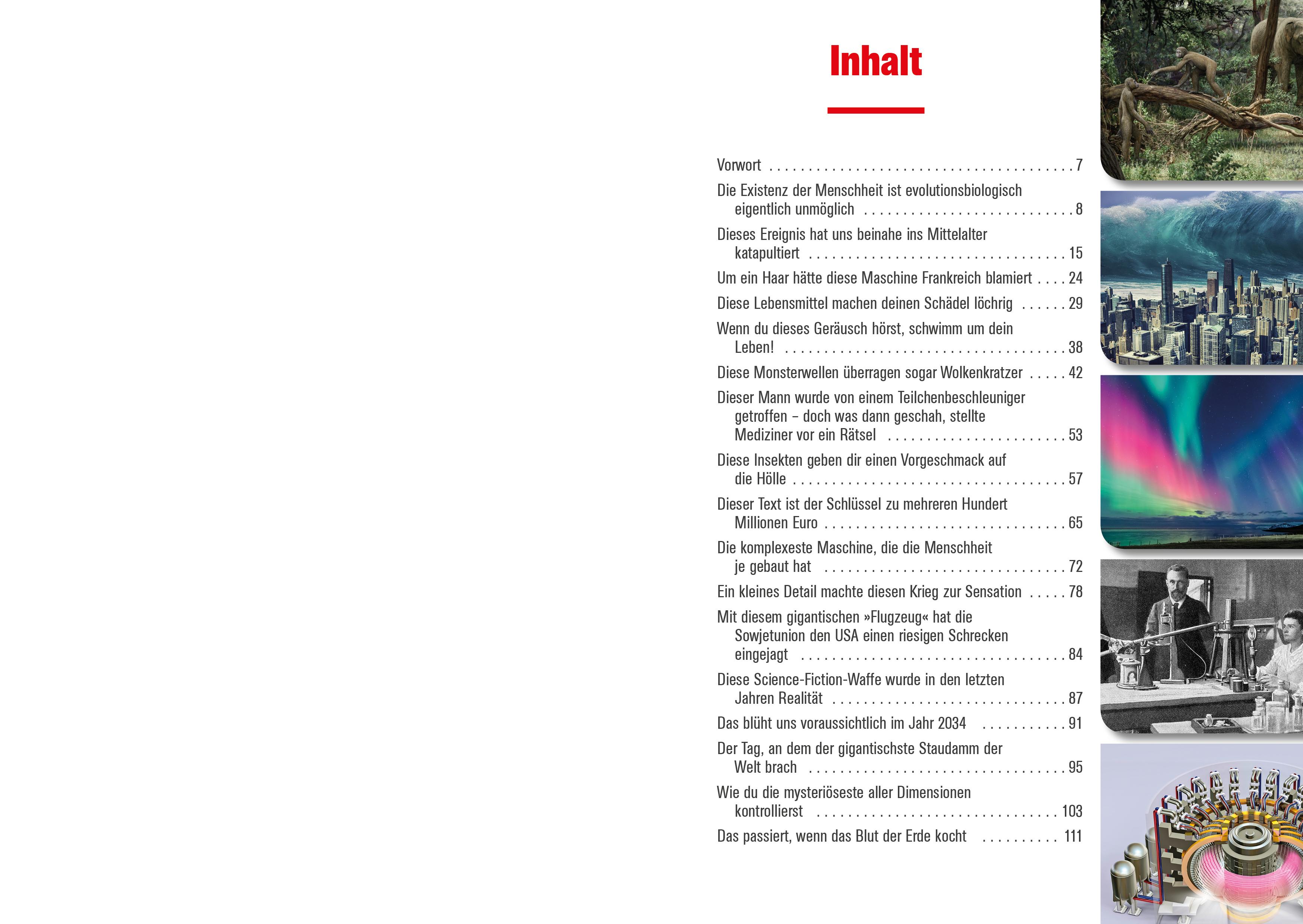 Beispielinhalt (Bild) Du dachtest, du kennst die Welt...