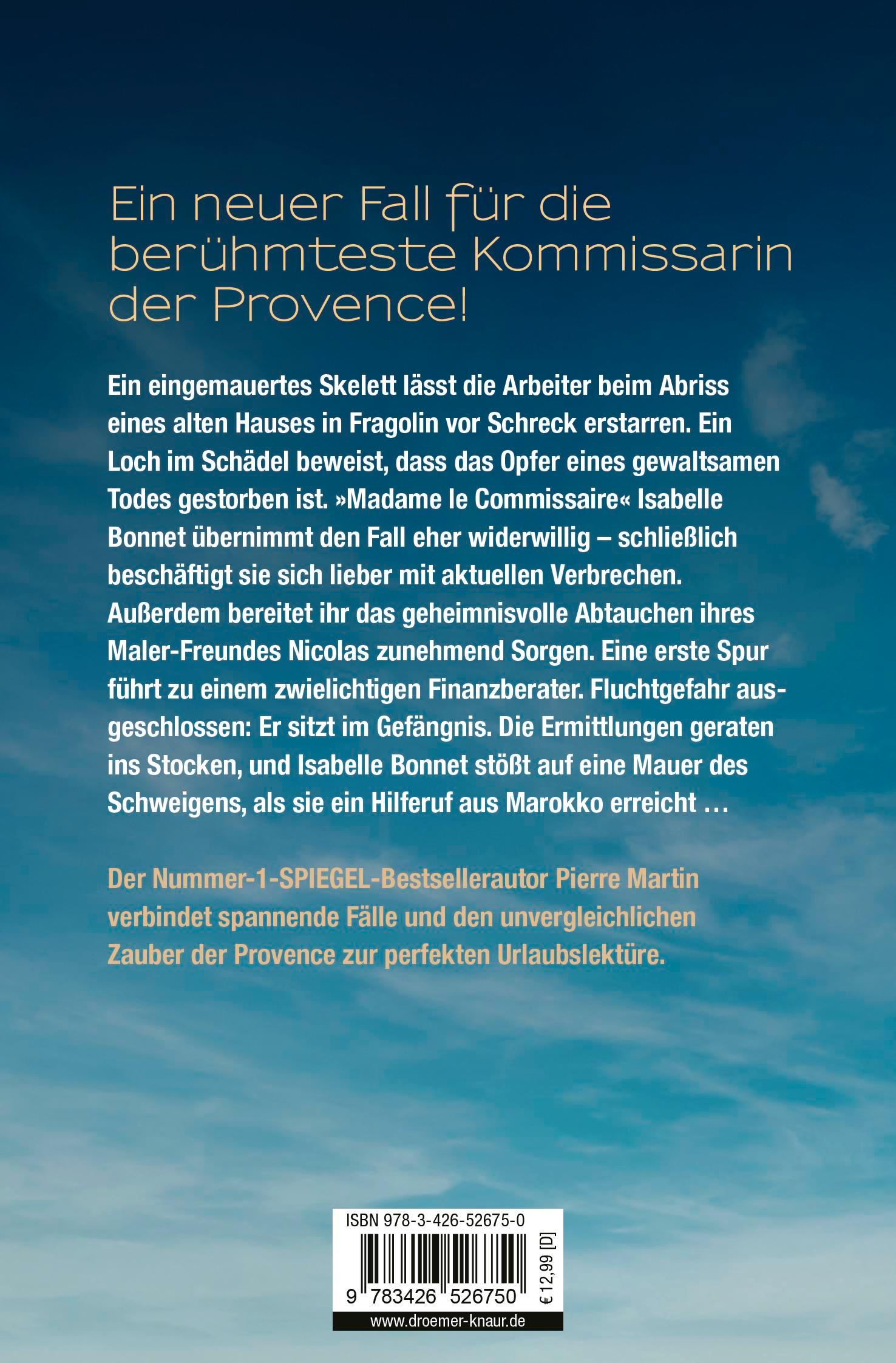 Rückseitencover Madame le Commissaire und die Mauer des Schweigens