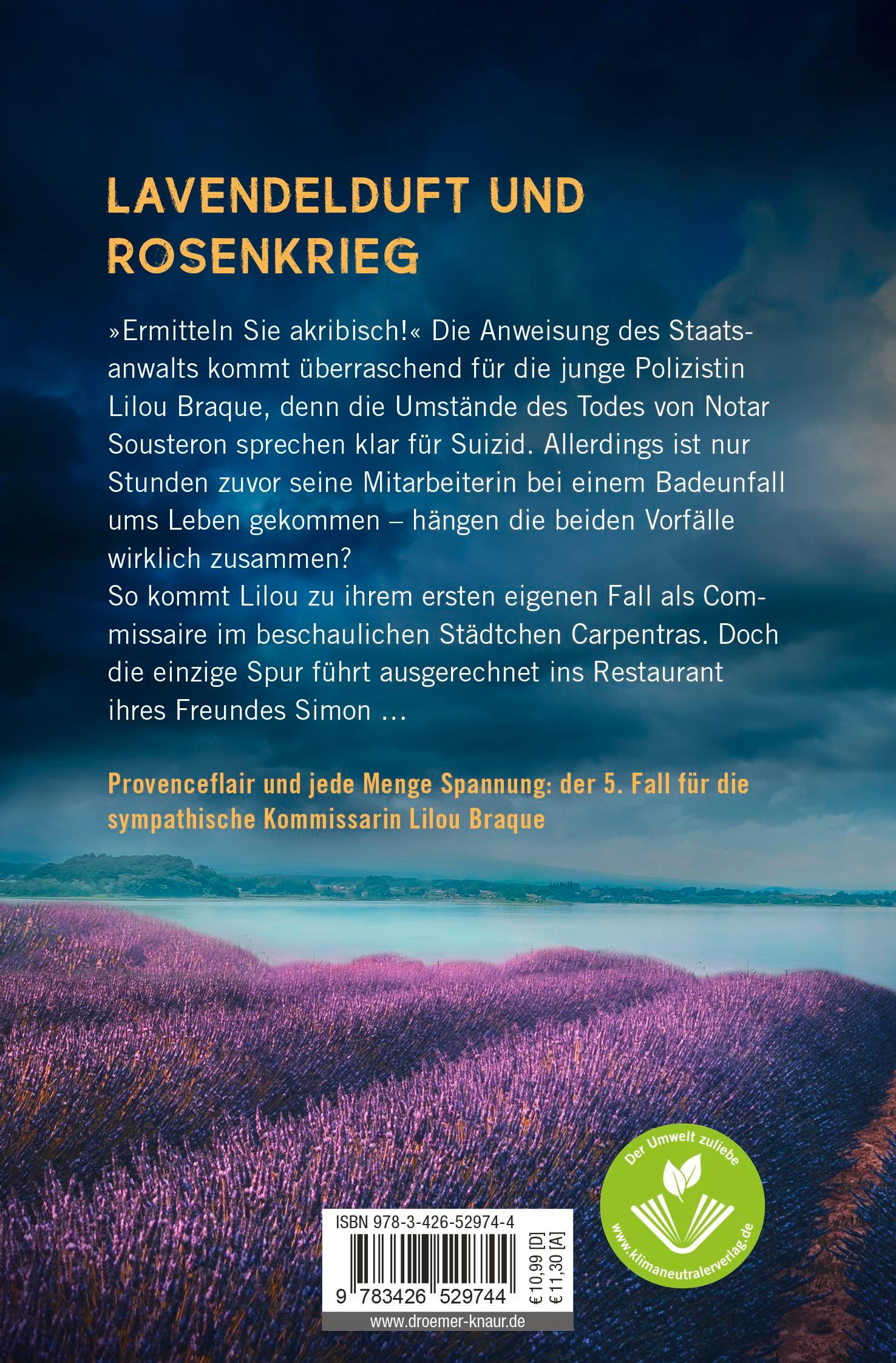 Rückseitencover Lavendel-Zorn