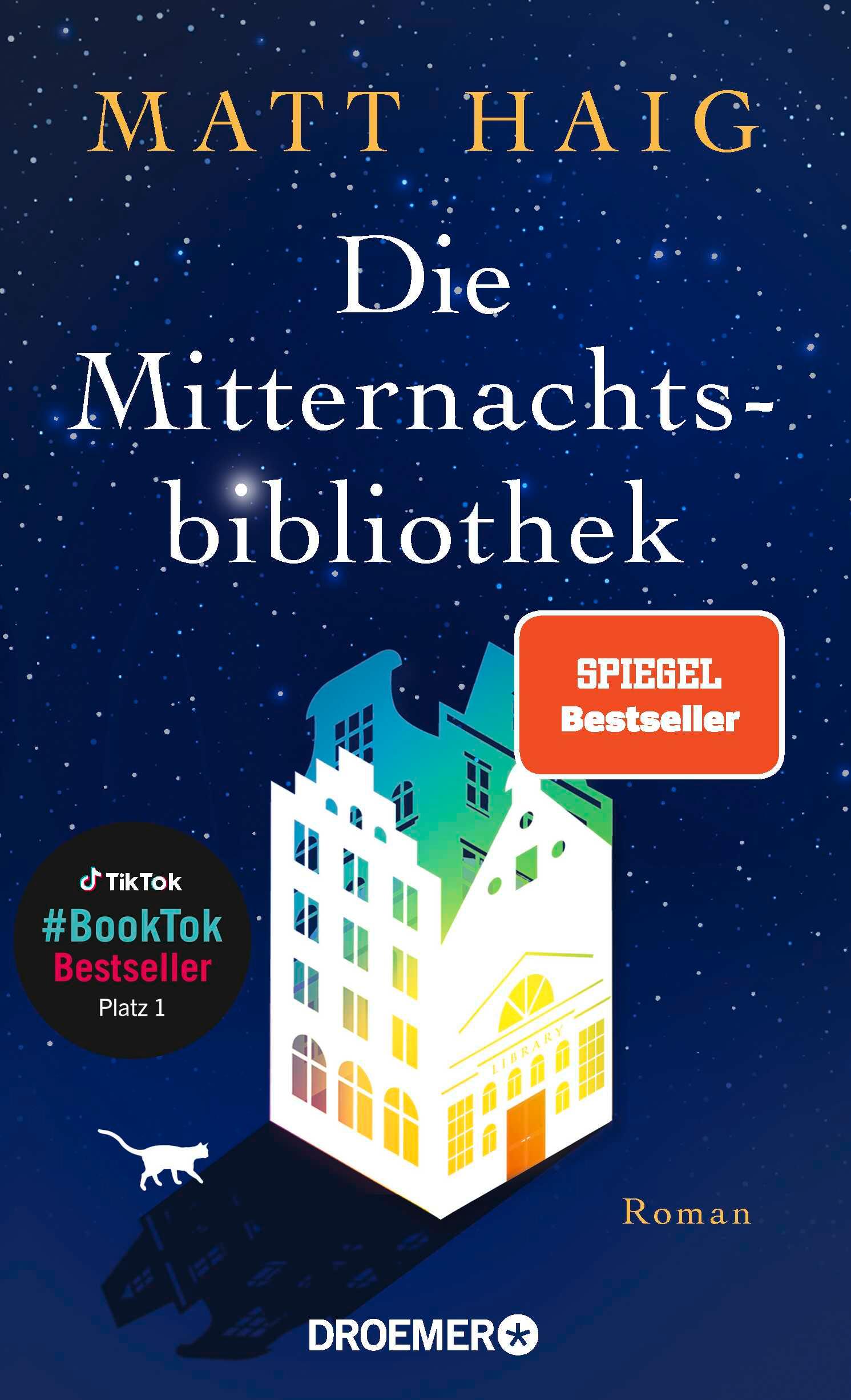 Vorderes Coverbild Die Mitternachtsbibliothek