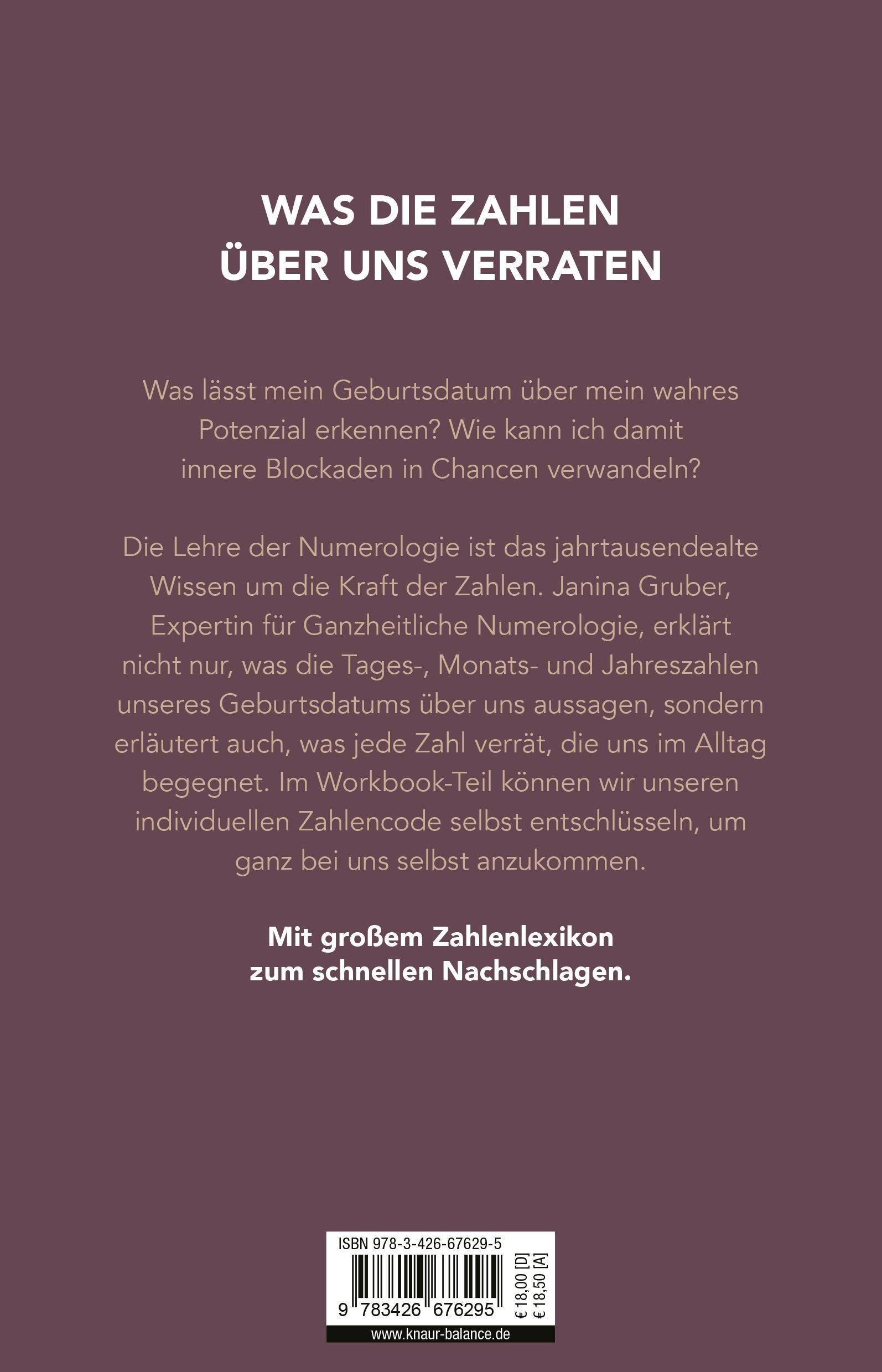Rückseitencover Numerologie