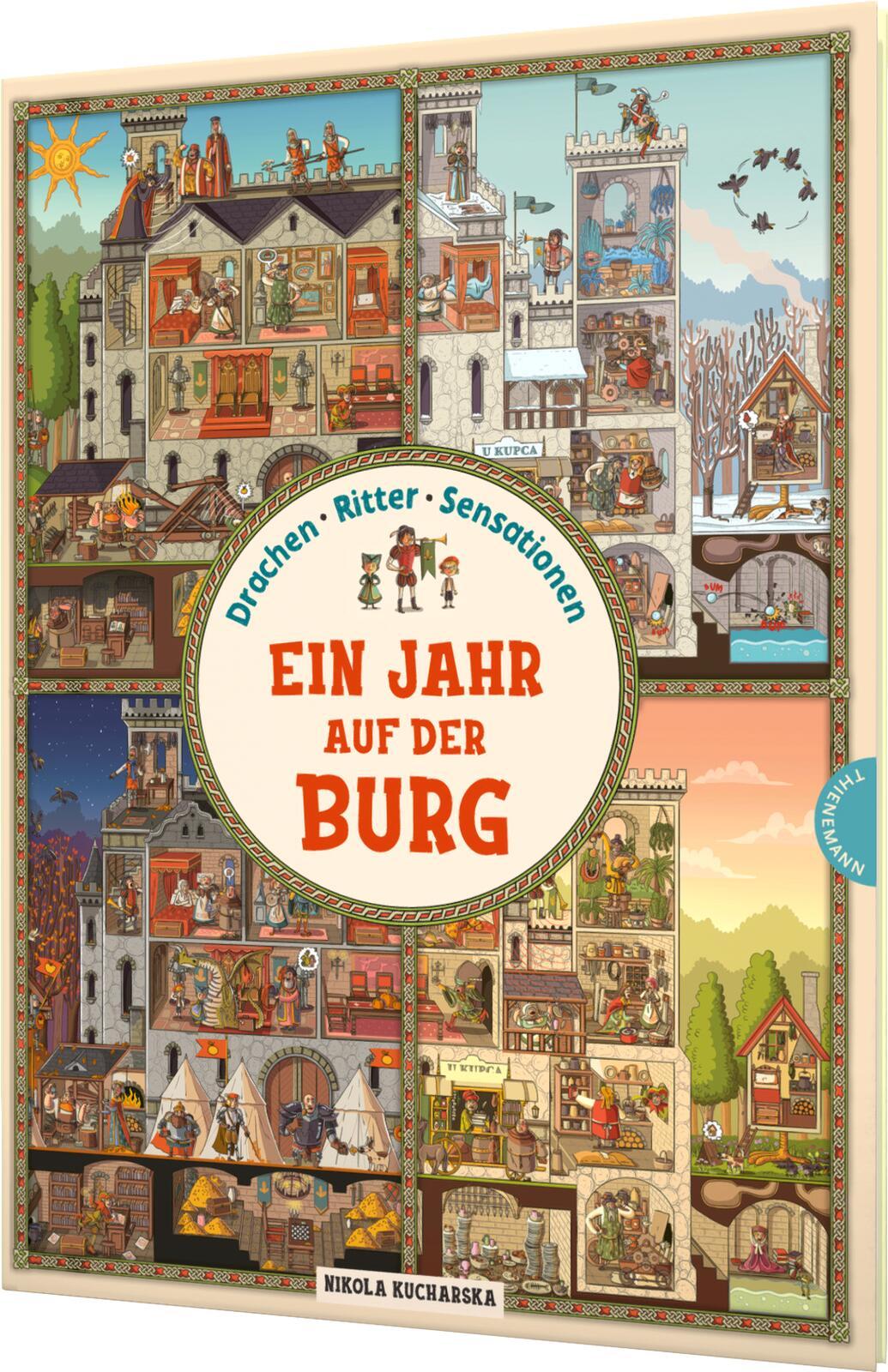 Vorderes Coverbild Ein Jahr auf der Burg