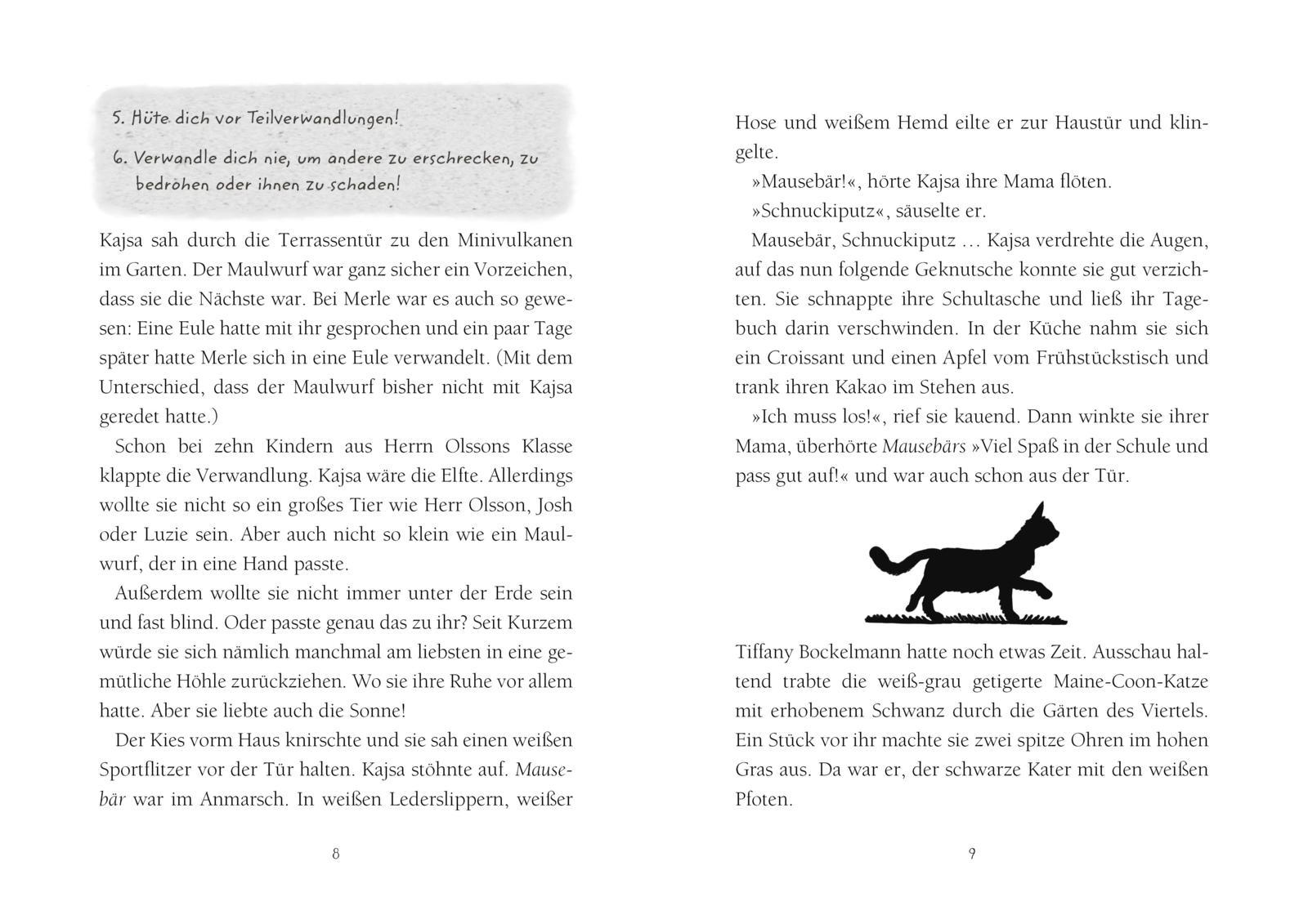 Beispielinhalt (Bild) Die Tierwandler 7: Hier steppt der Bär!