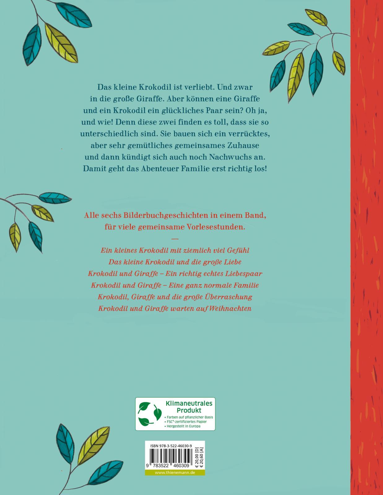 Rückseitencover Krokodil und Giraffe: Alle Geschichten von Krokodil und Giraffe